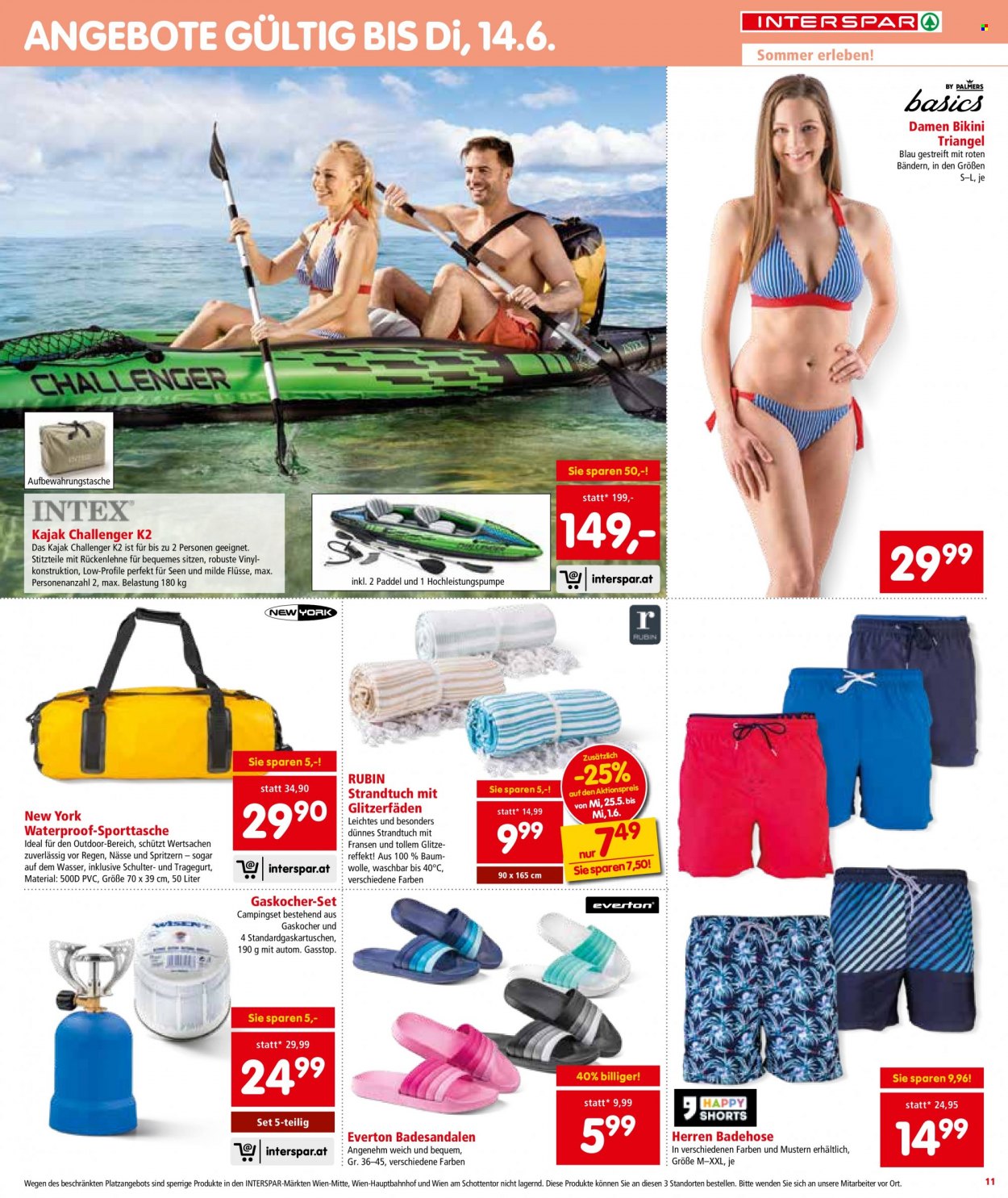 Angebote INTERSPAR - 25.5.2022 - 1.6.2022. Seite 11