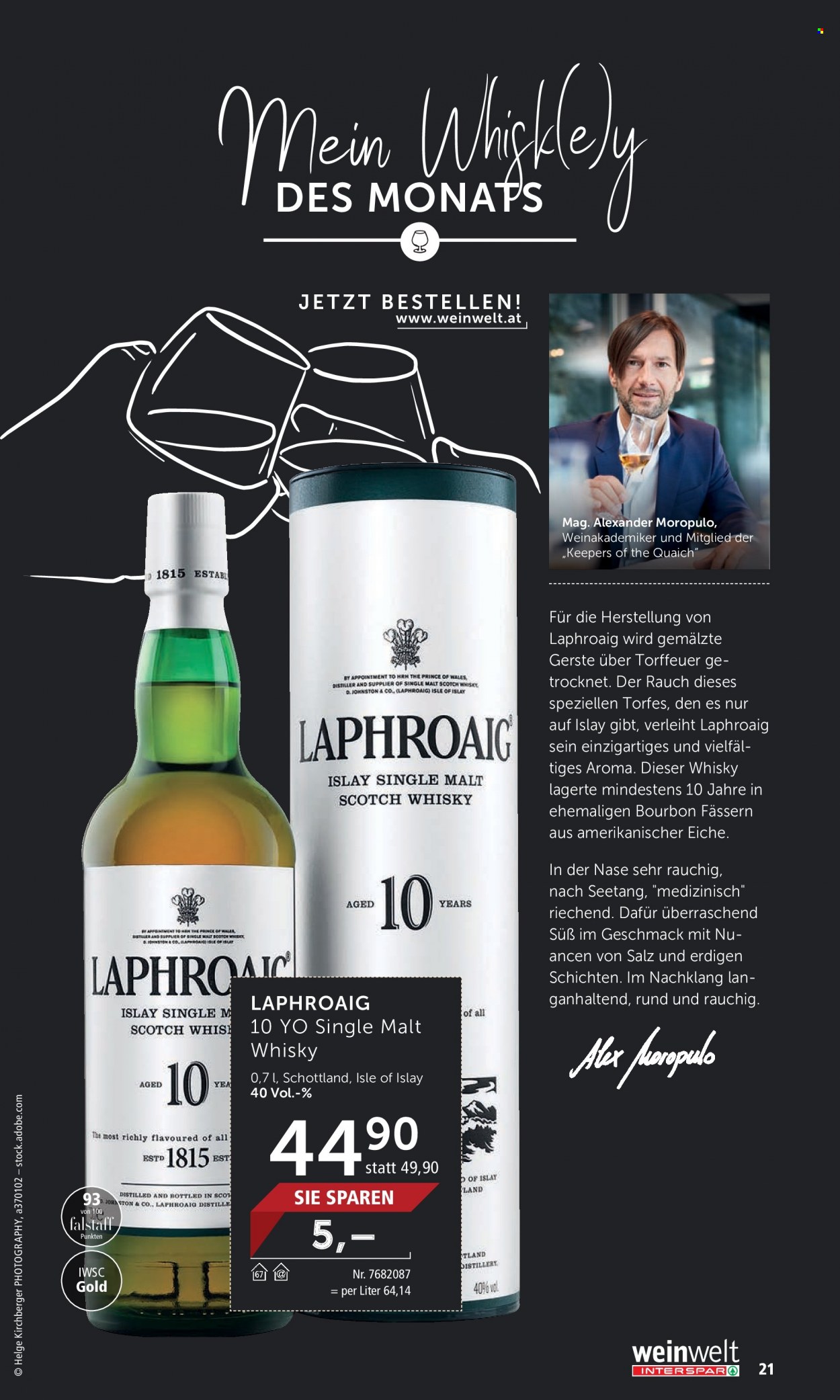 Angebote INTERSPAR - 25.5.2022 - 22.6.2022. Seite 21