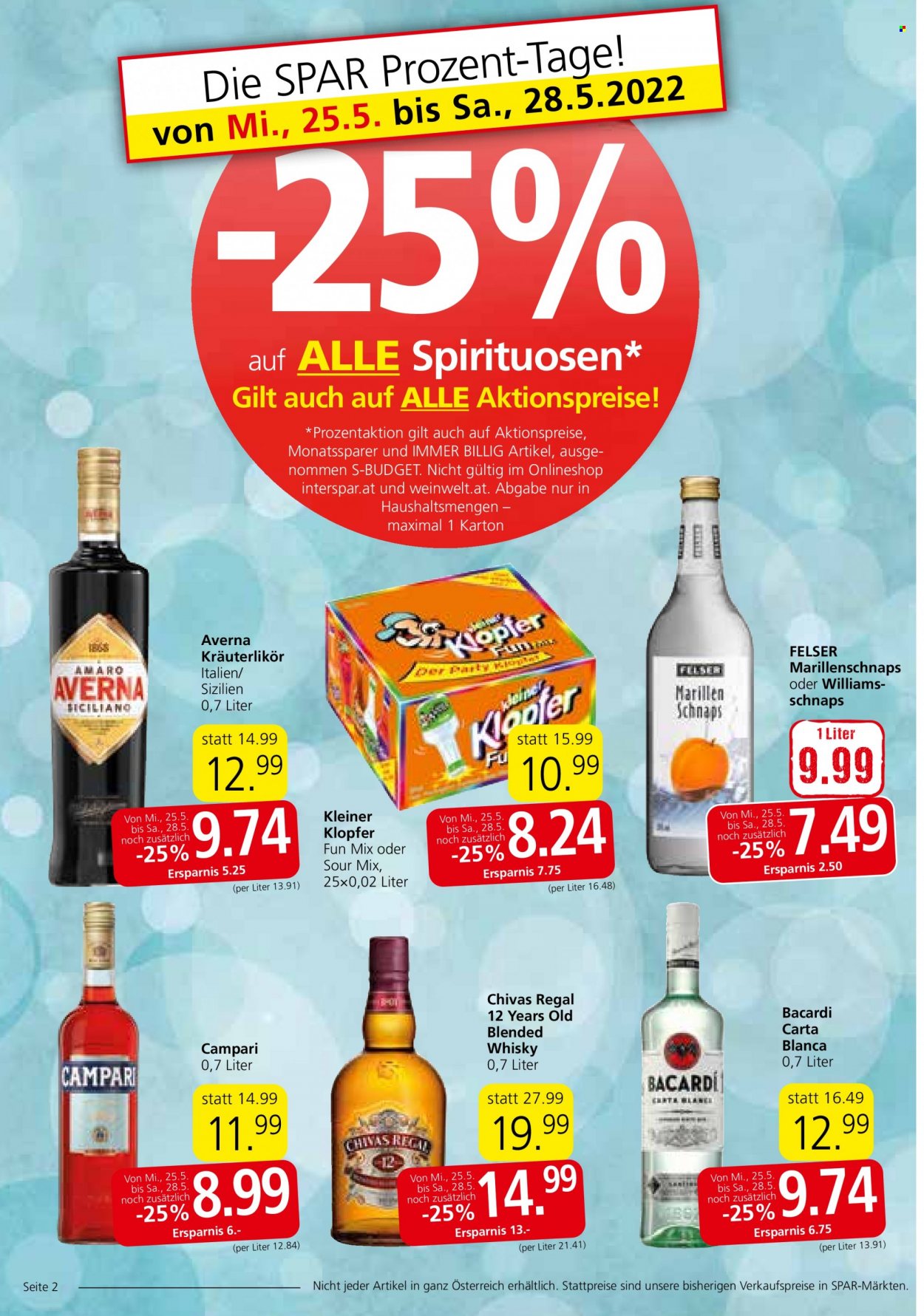 Angebote INTERSPAR - 25.5.2022 - 1.6.2022. Seite 2
