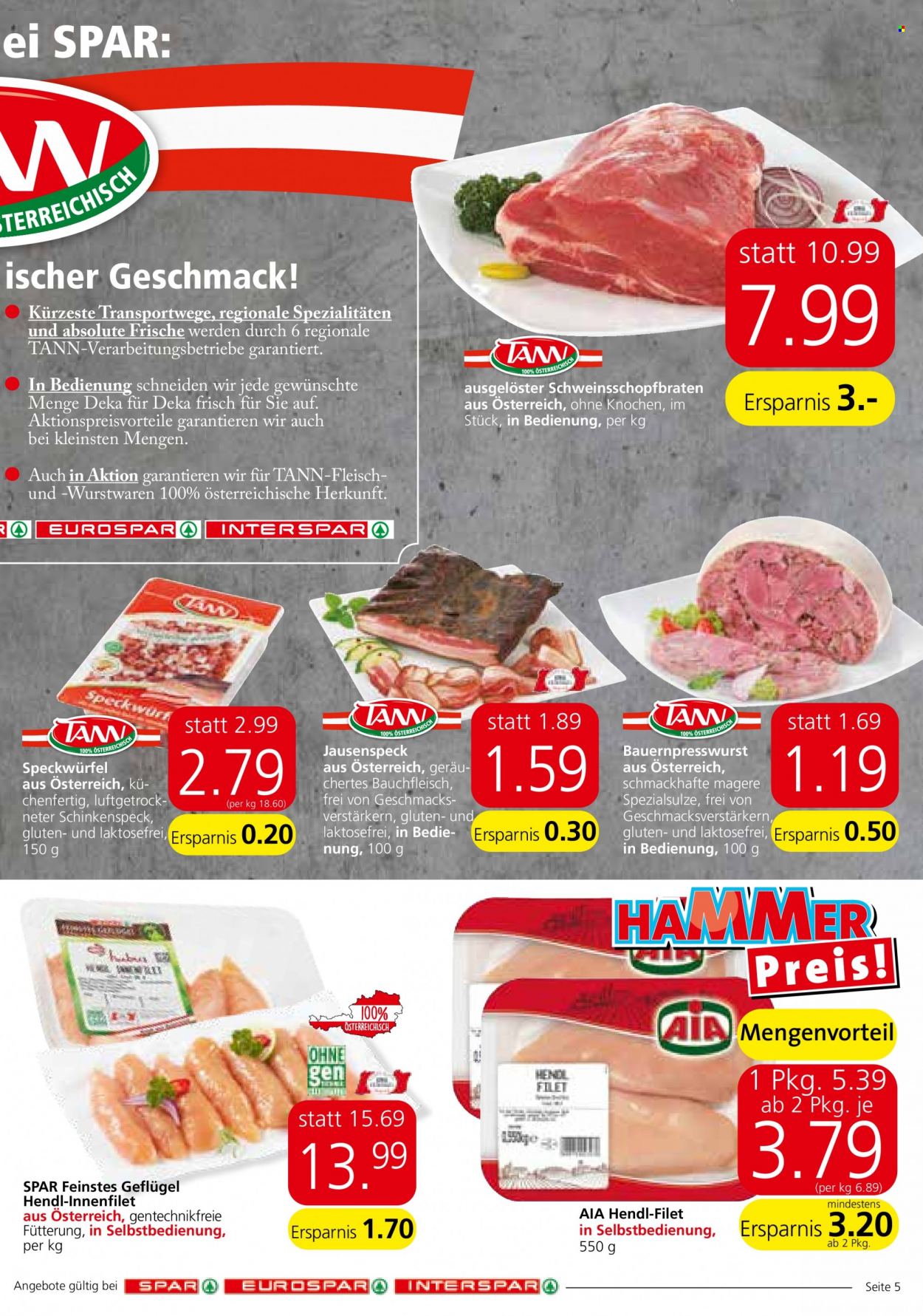 Angebote INTERSPAR - 25.5.2022 - 1.6.2022. Seite 5