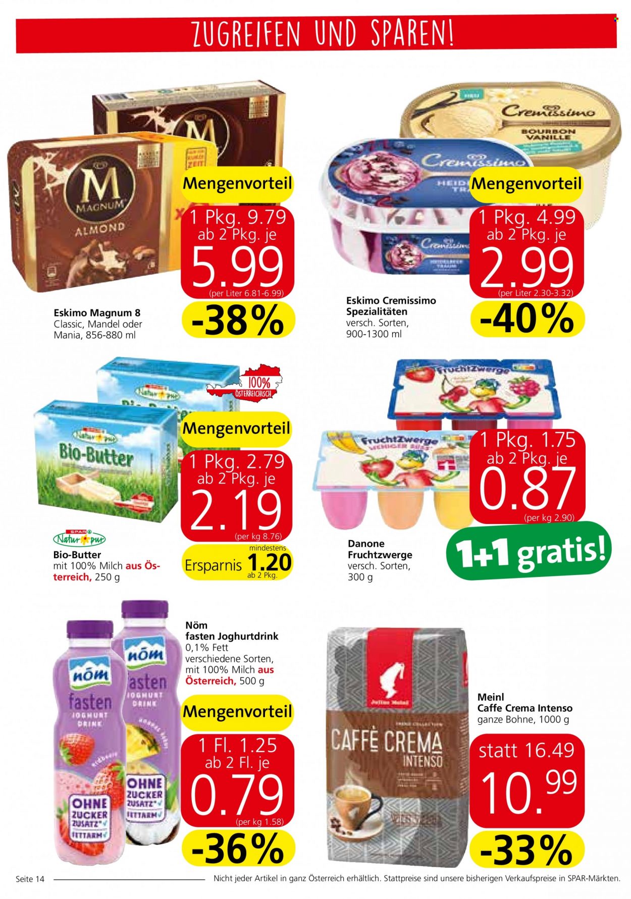 Angebote INTERSPAR - 25.5.2022 - 1.6.2022. Seite 14