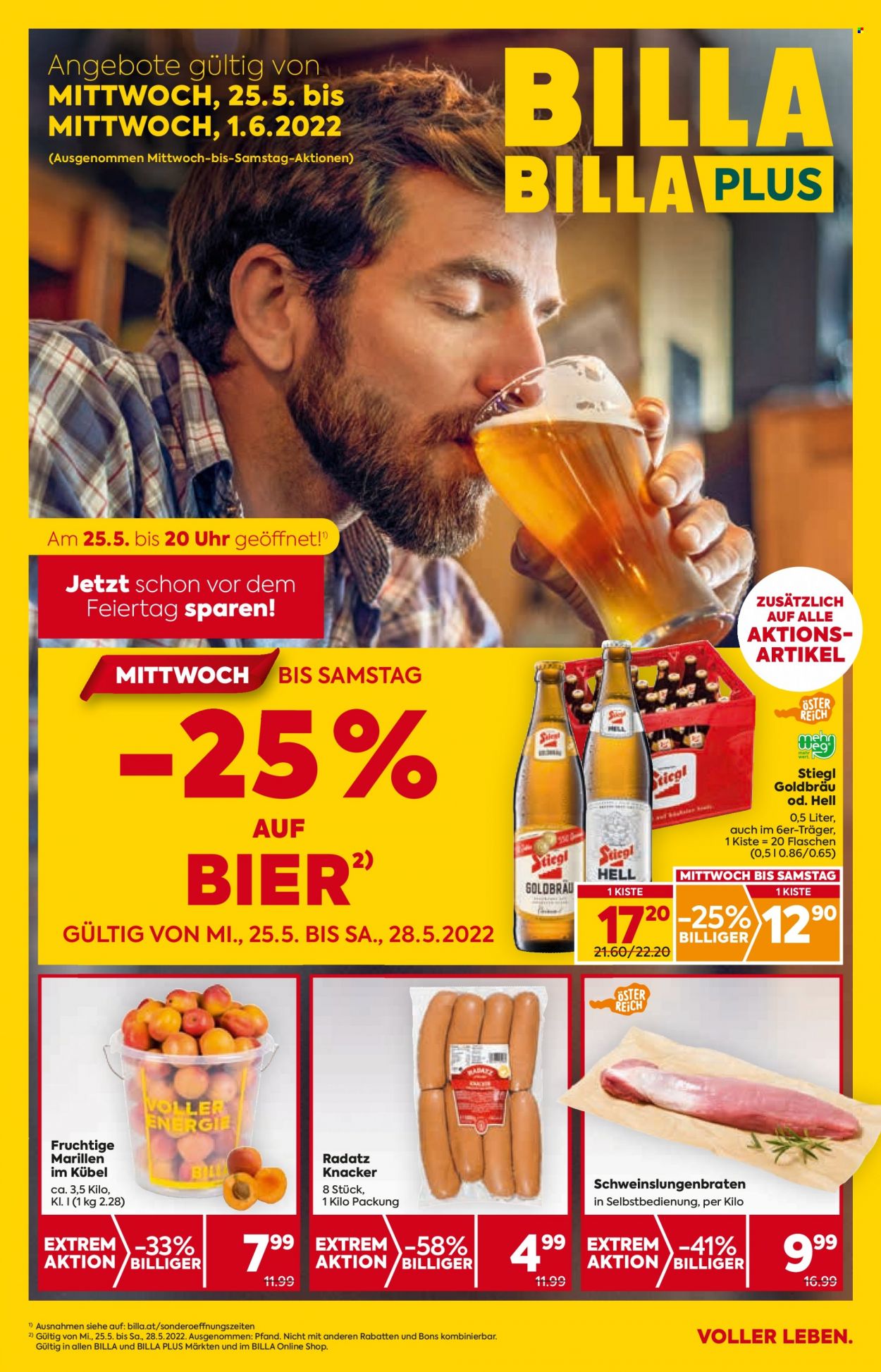 Angebote Billa - 25.5.2022 - 1.6.2022. Seite 1