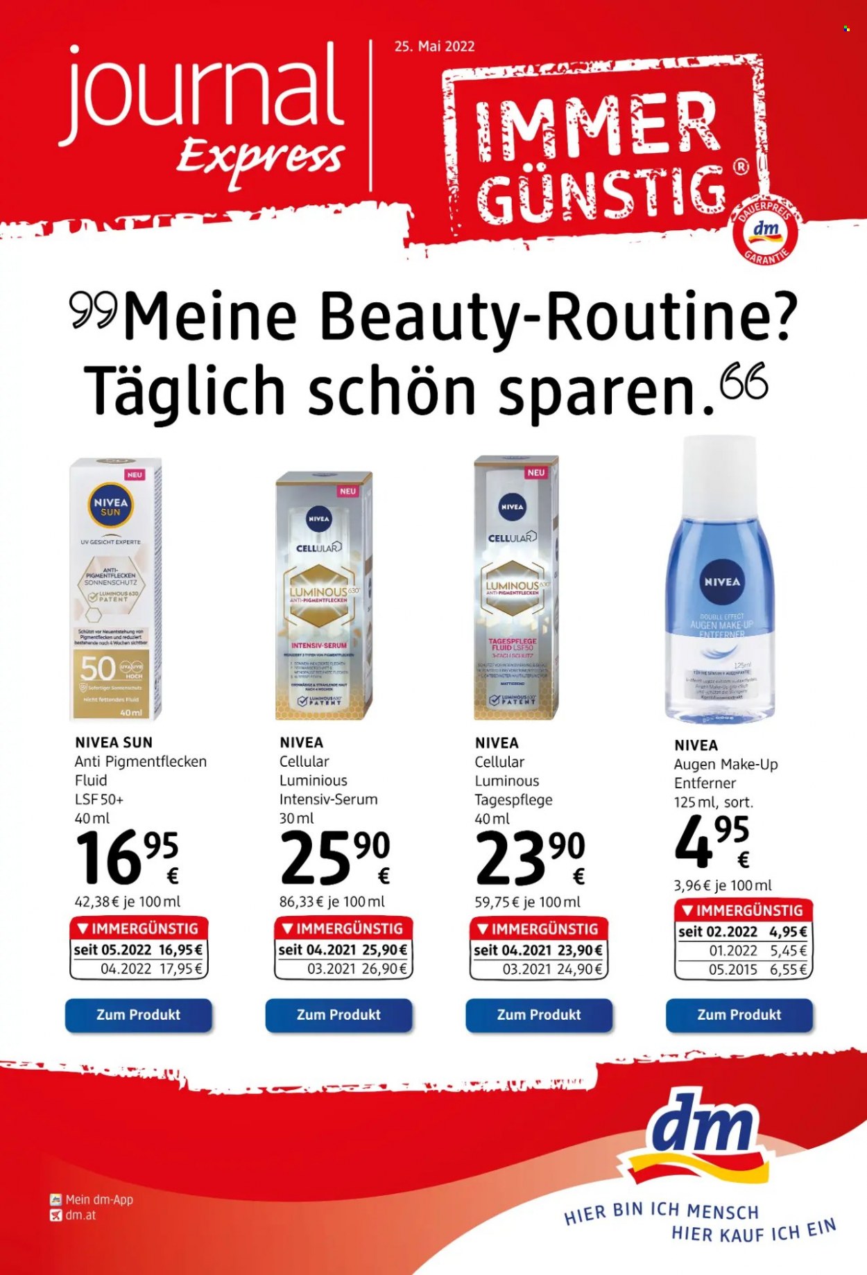 Angebote dm drogerie - 27.5.2022 - 29.6.2022. Seite 1