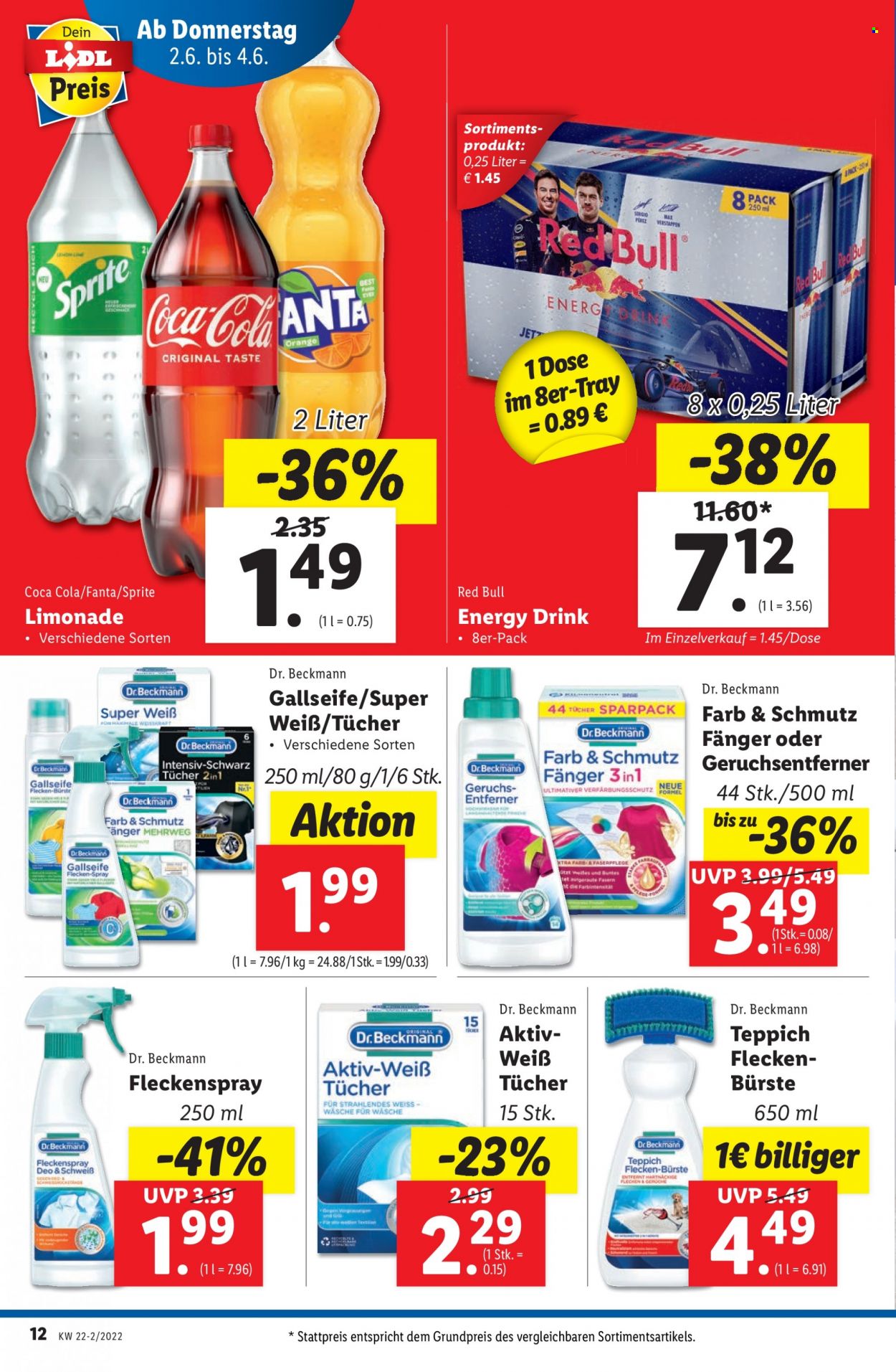 Angebote Lidl - 2.6.2022 - 8.6.2022. Seite 12