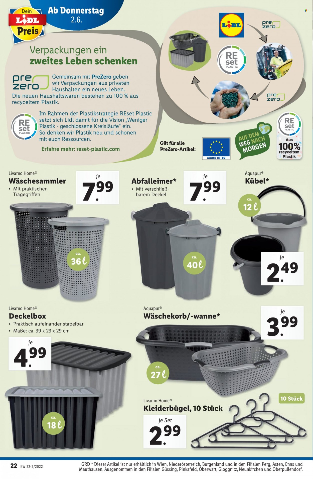 Angebote Lidl - 2.6.2022 - 8.6.2022. Seite 22