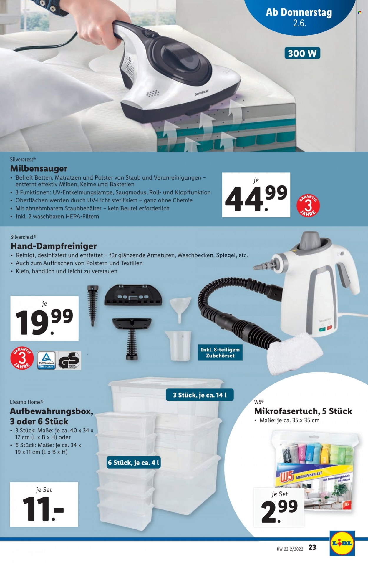Angebote Lidl - 2.6.2022 - 8.6.2022. Seite 23