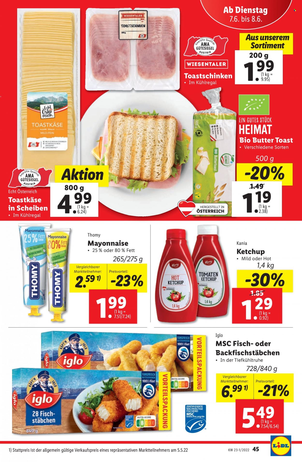 Angebote Lidl - 2.6.2022 - 8.6.2022. Seite 45