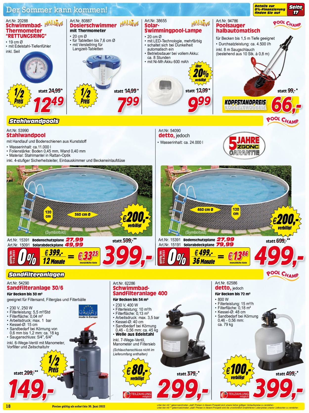 Angebote Zgonc - 1.6.2022 - 30.6.2022. Seite 18