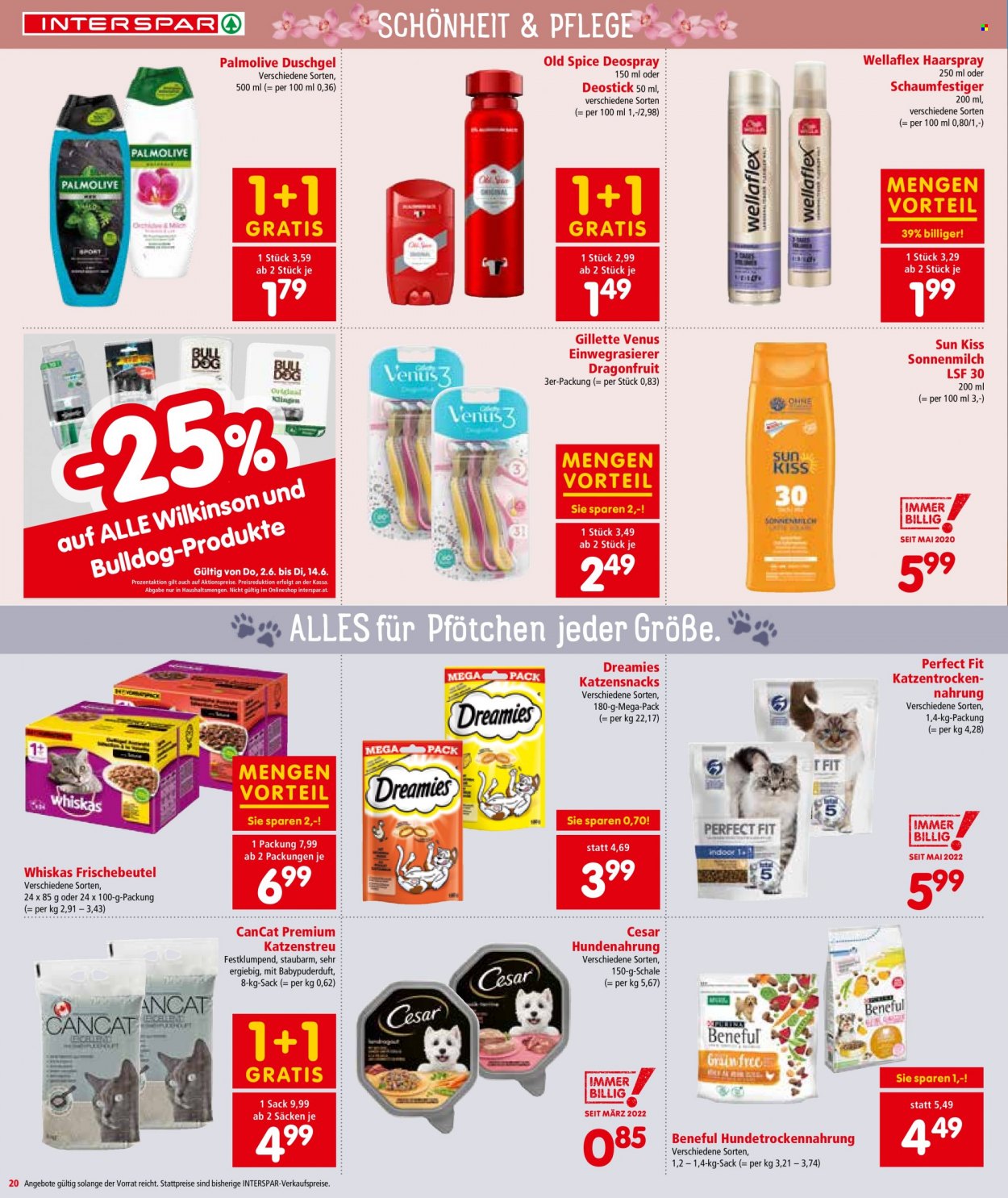 Angebote INTERSPAR - 2.6.2022 - 14.6.2022. Seite 20