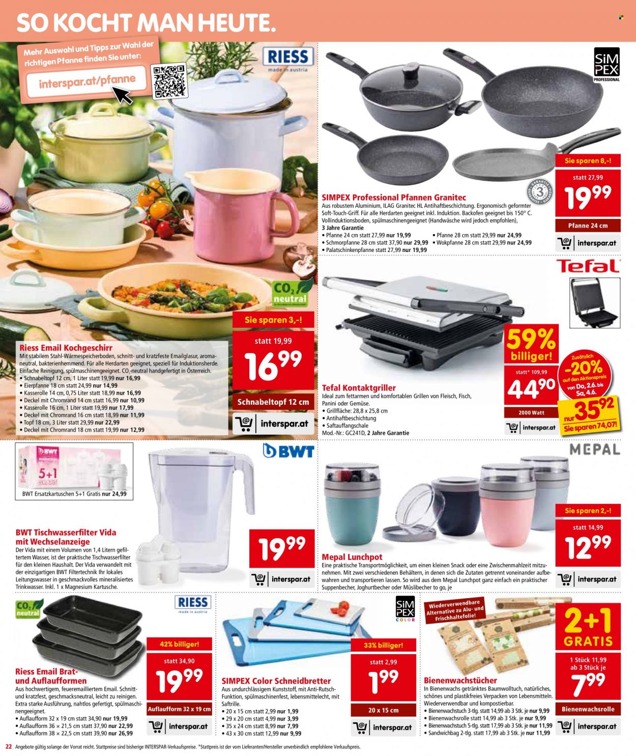 Angebote INTERSPAR - 2.6.2022 - 14.6.2022. Seite 22