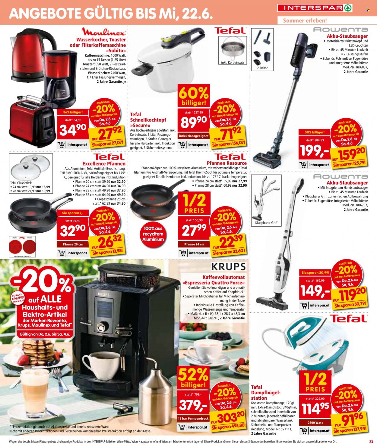 Angebote INTERSPAR - 2.6.2022 - 14.6.2022. Seite 23