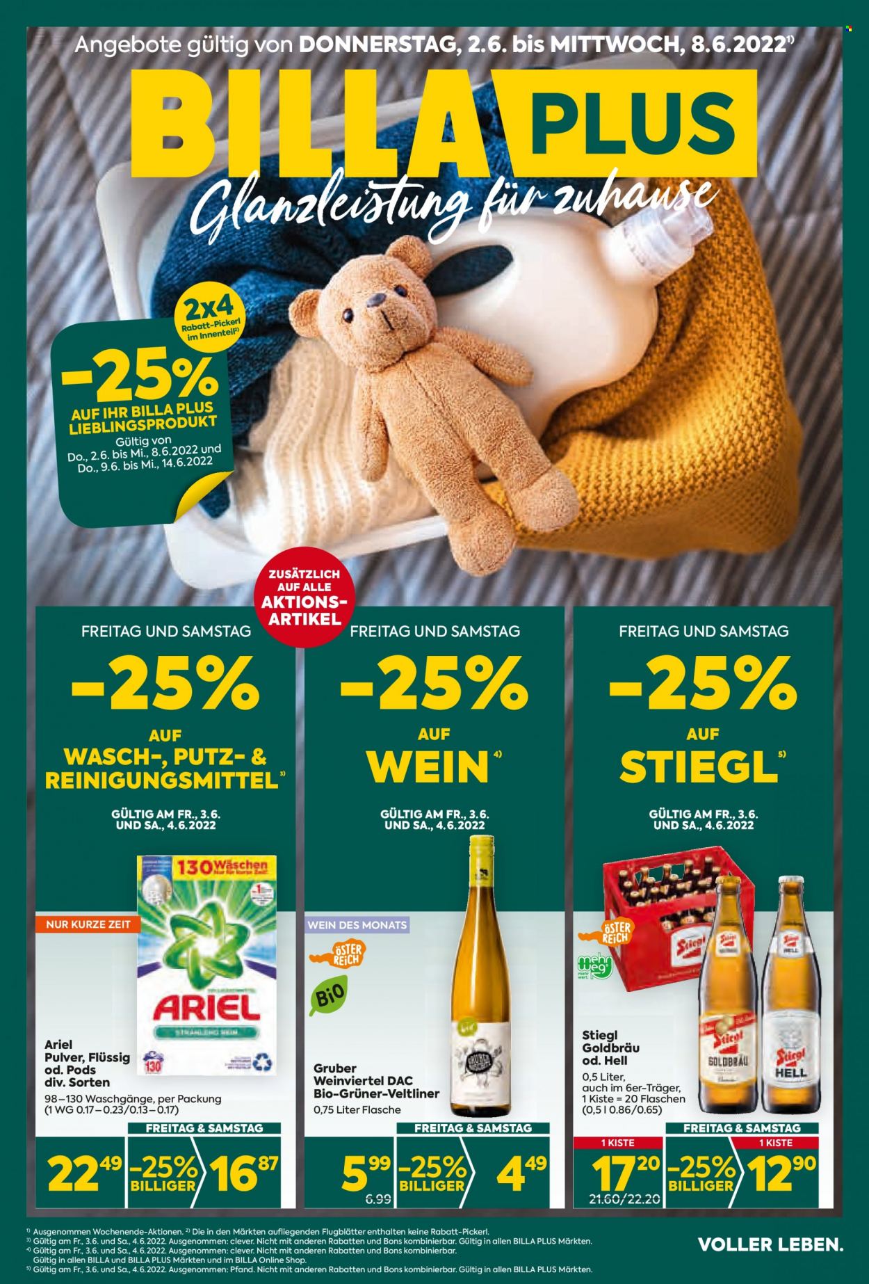 Angebote Billa Plus - 2.6.2022 - 8.6.2022. Seite 1