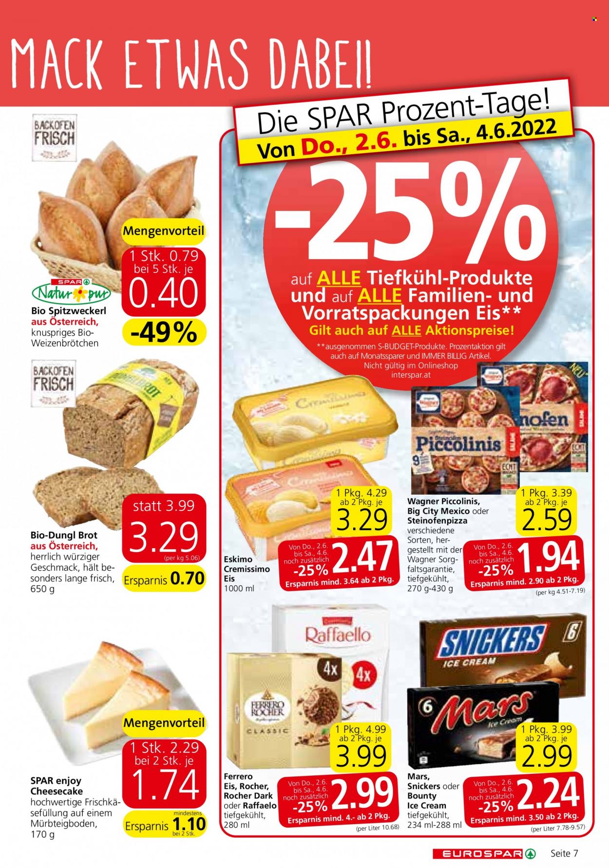 Angebote EUROSPAR - 2.6.2022 - 14.6.2022. Seite 7