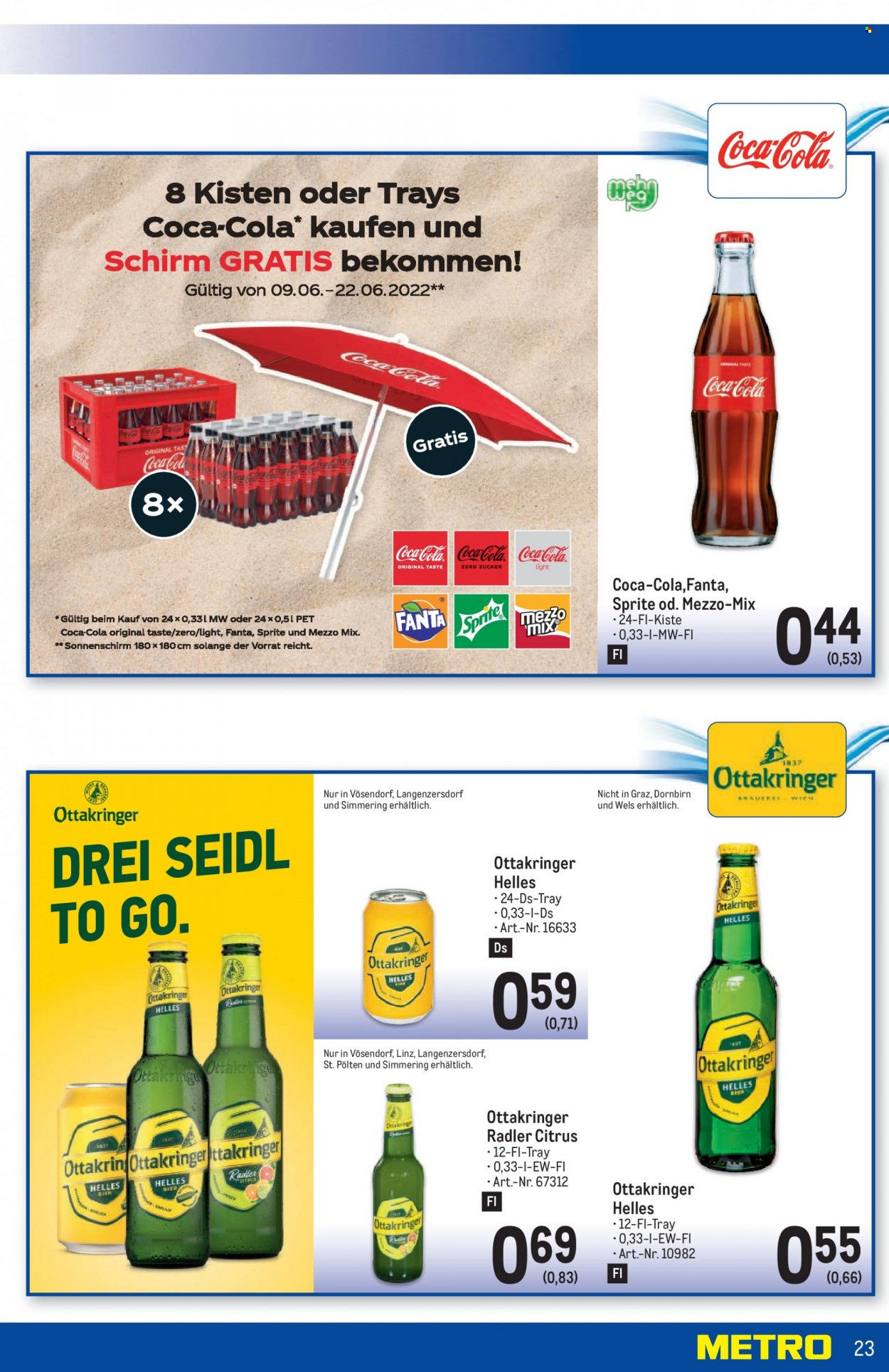 Angebote Metro - 9.6.2022 - 22.6.2022. Seite 23