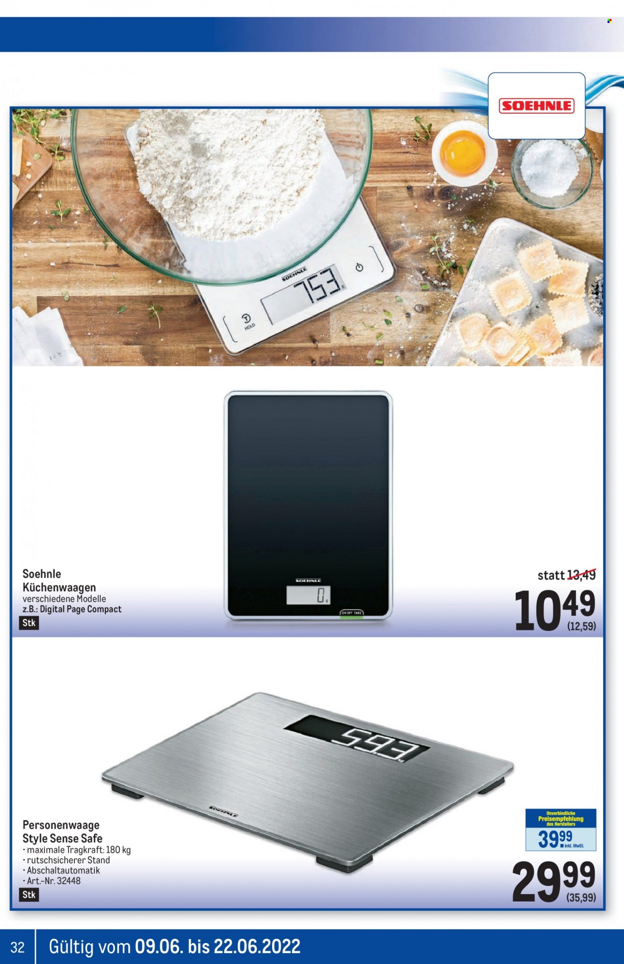 Angebote Metro - 9.6.2022 - 22.6.2022. Seite 32