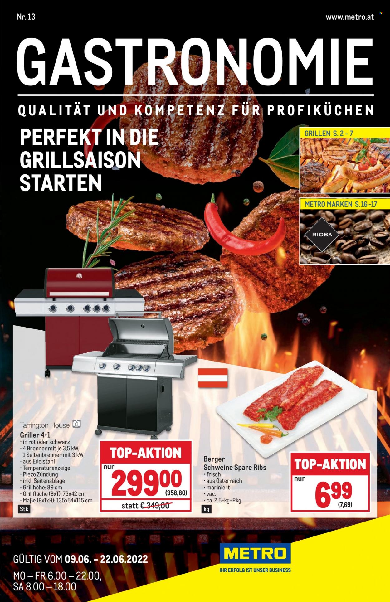 Angebote Metro - 9.6.2022 - 22.6.2022. Seite 1