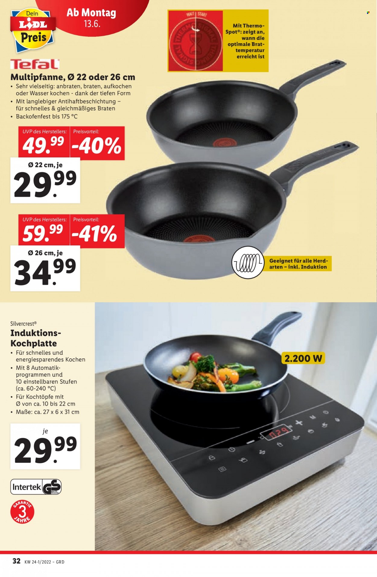 Angebote Lidl - 9.6.2022 - 14.6.2022. Seite 32