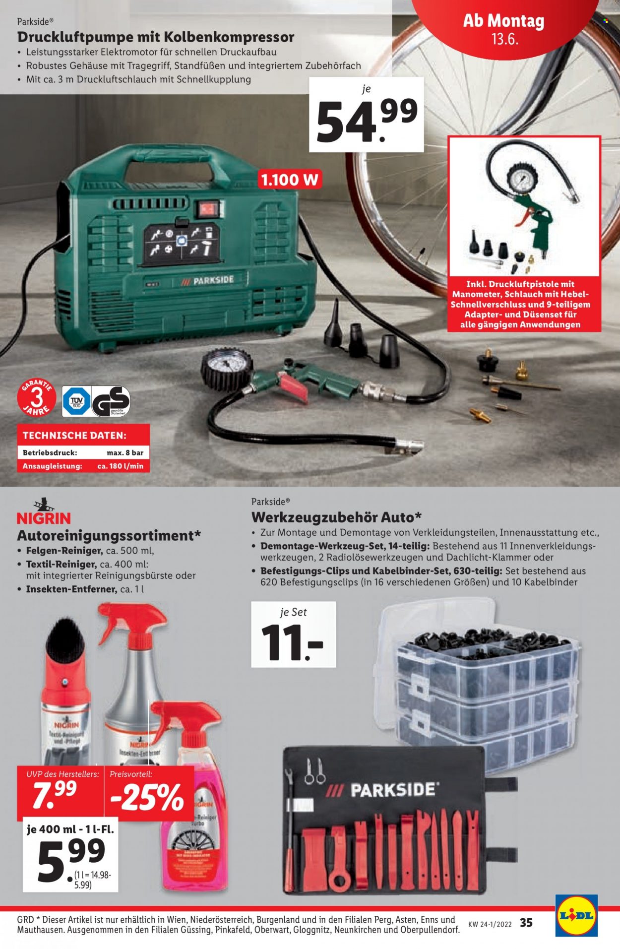 Angebote Lidl - 9.6.2022 - 14.6.2022. Seite 35