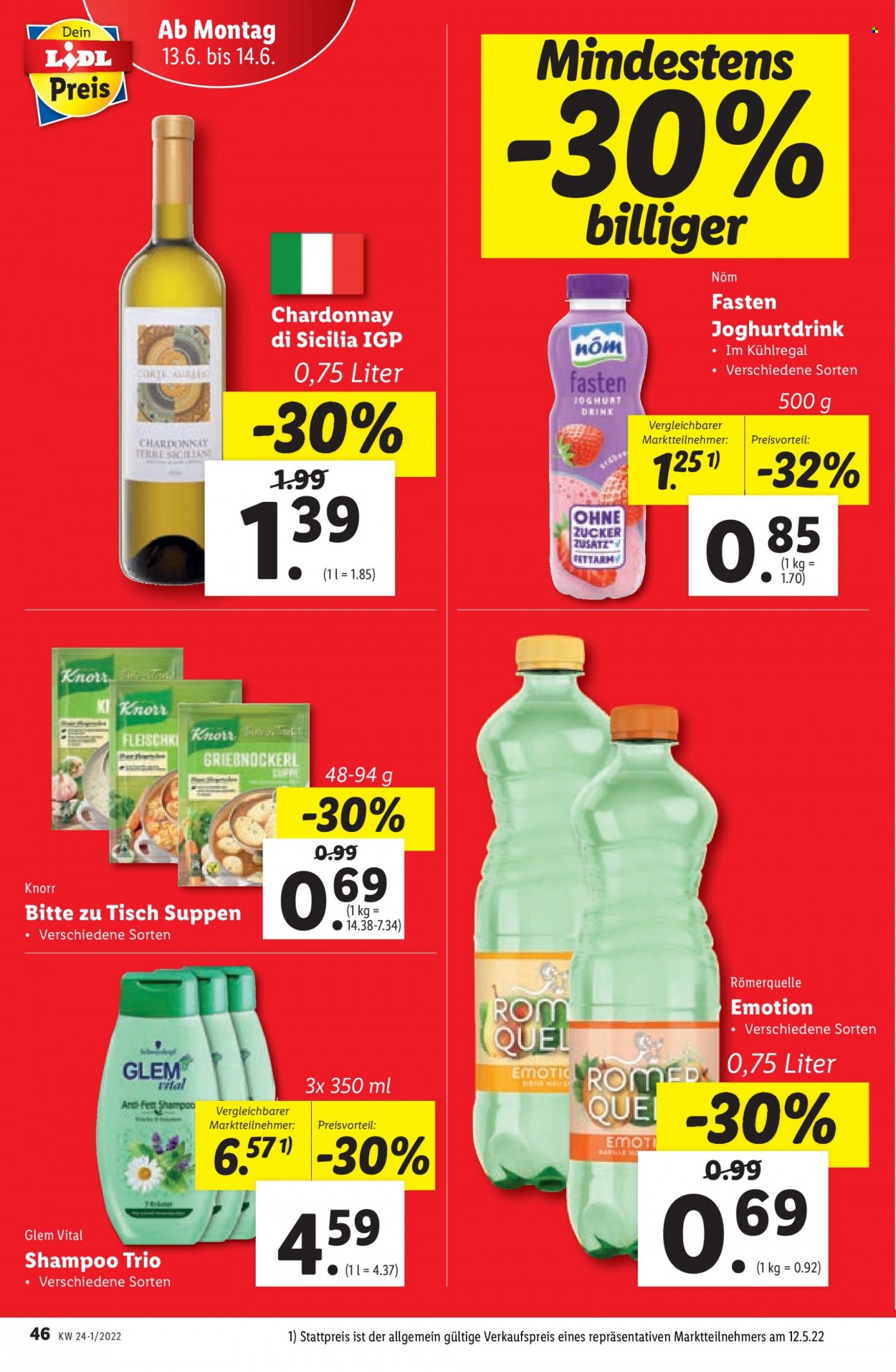 Angebote Lidl - 9.6.2022 - 14.6.2022. Seite 46