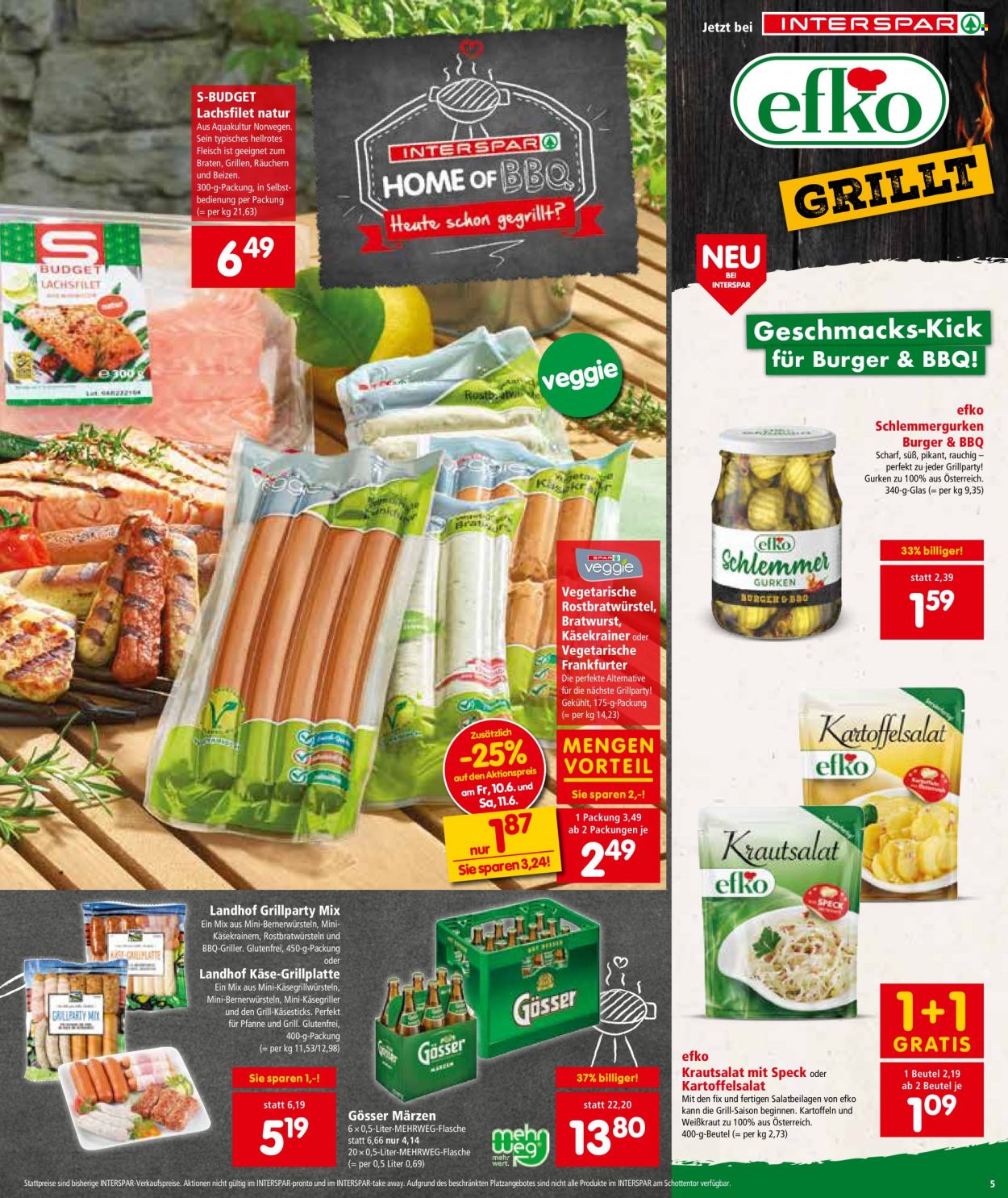 Angebote INTERSPAR - 9.6.2022 - 14.6.2022. Seite 5