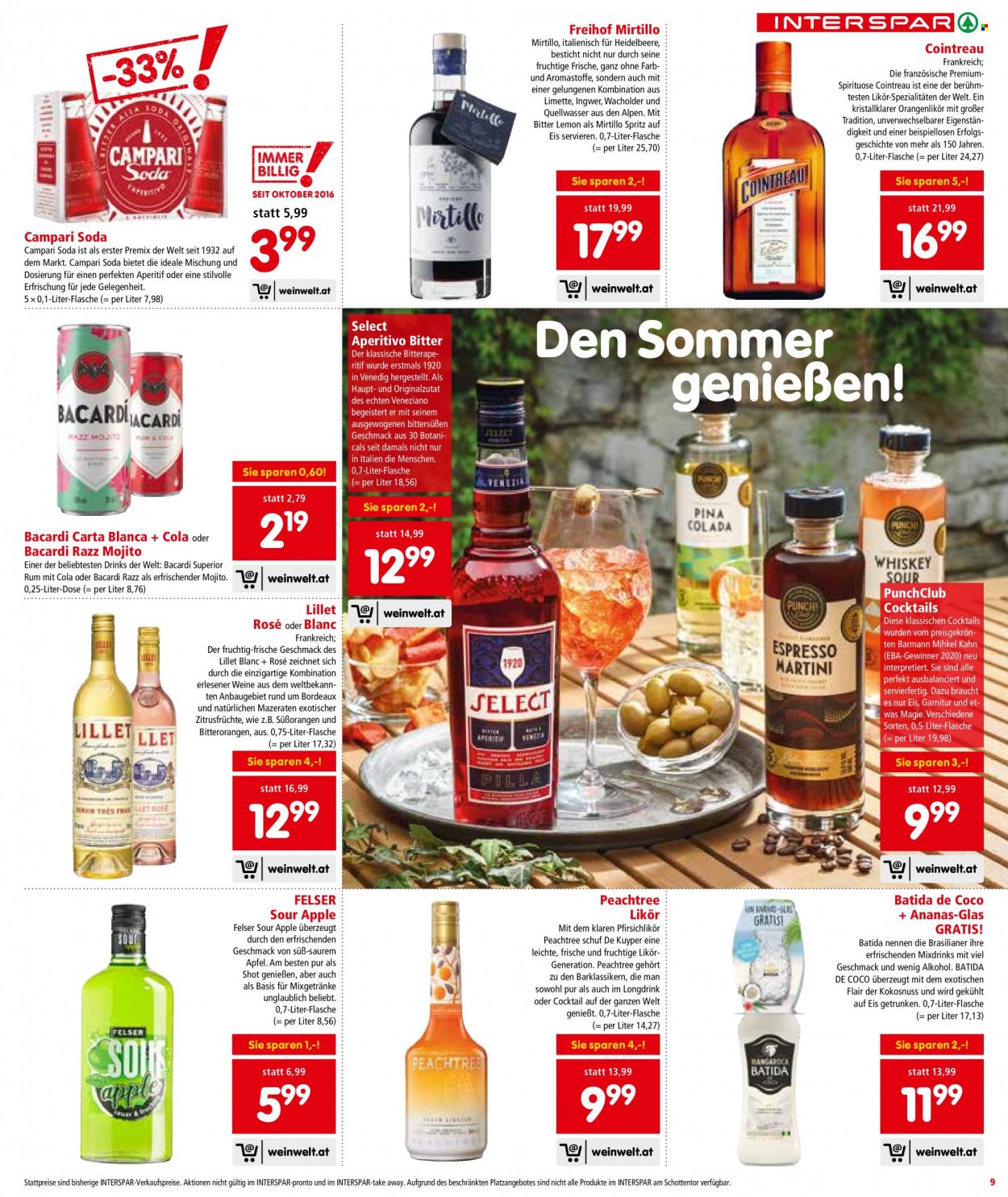 Angebote INTERSPAR - 9.6.2022 - 14.6.2022. Seite 9