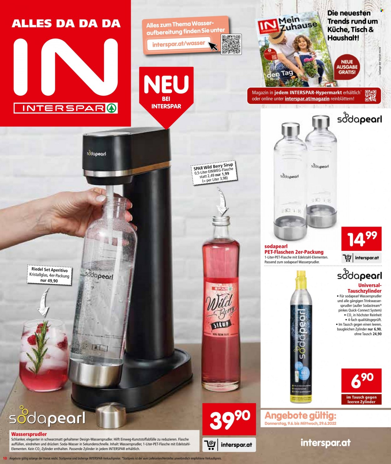 Angebote INTERSPAR - 9.6.2022 - 14.6.2022. Seite 10