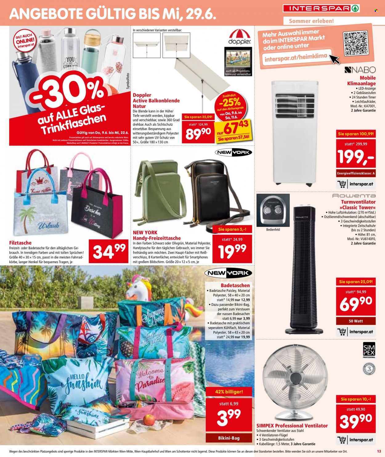 Angebote INTERSPAR - 9.6.2022 - 14.6.2022. Seite 13