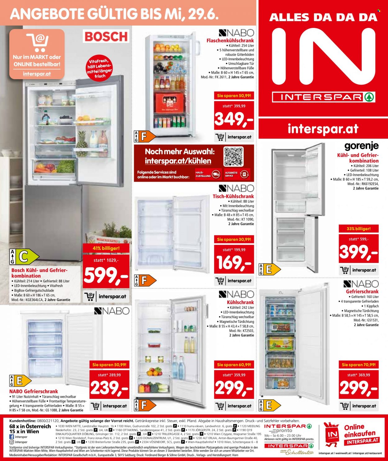 Angebote INTERSPAR - 9.6.2022 - 14.6.2022. Seite 16