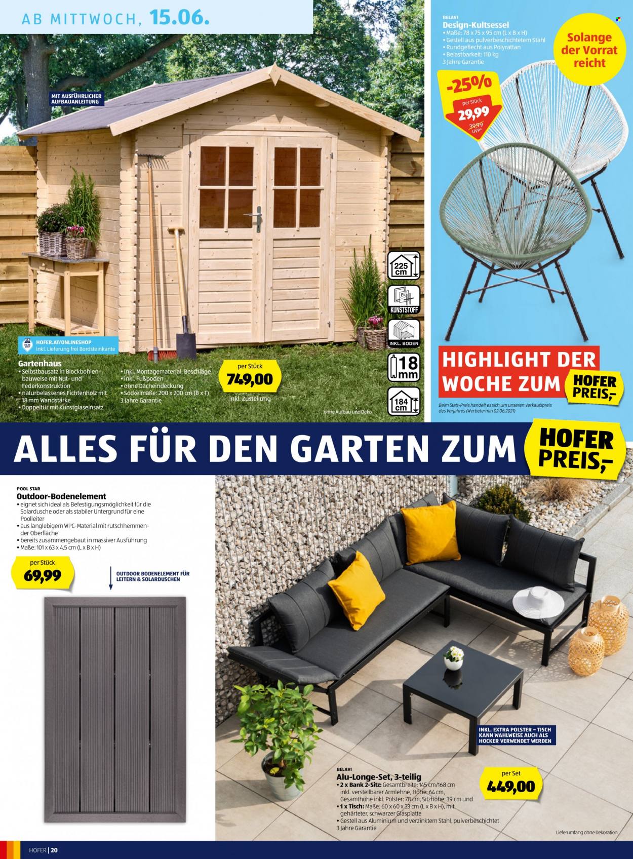 Angebote Hofer - 10.6.2022 - 15.6.2022. Seite 20