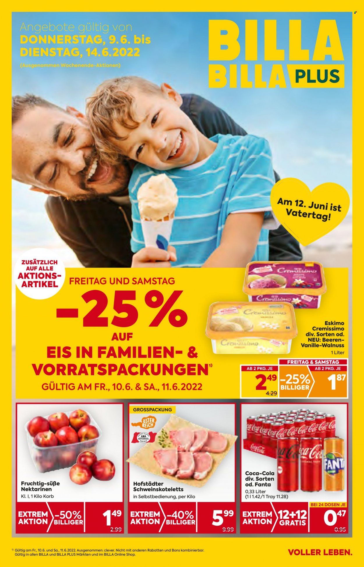 Angebote Billa - 9.6.2022 - 14.6.2022. Seite 1