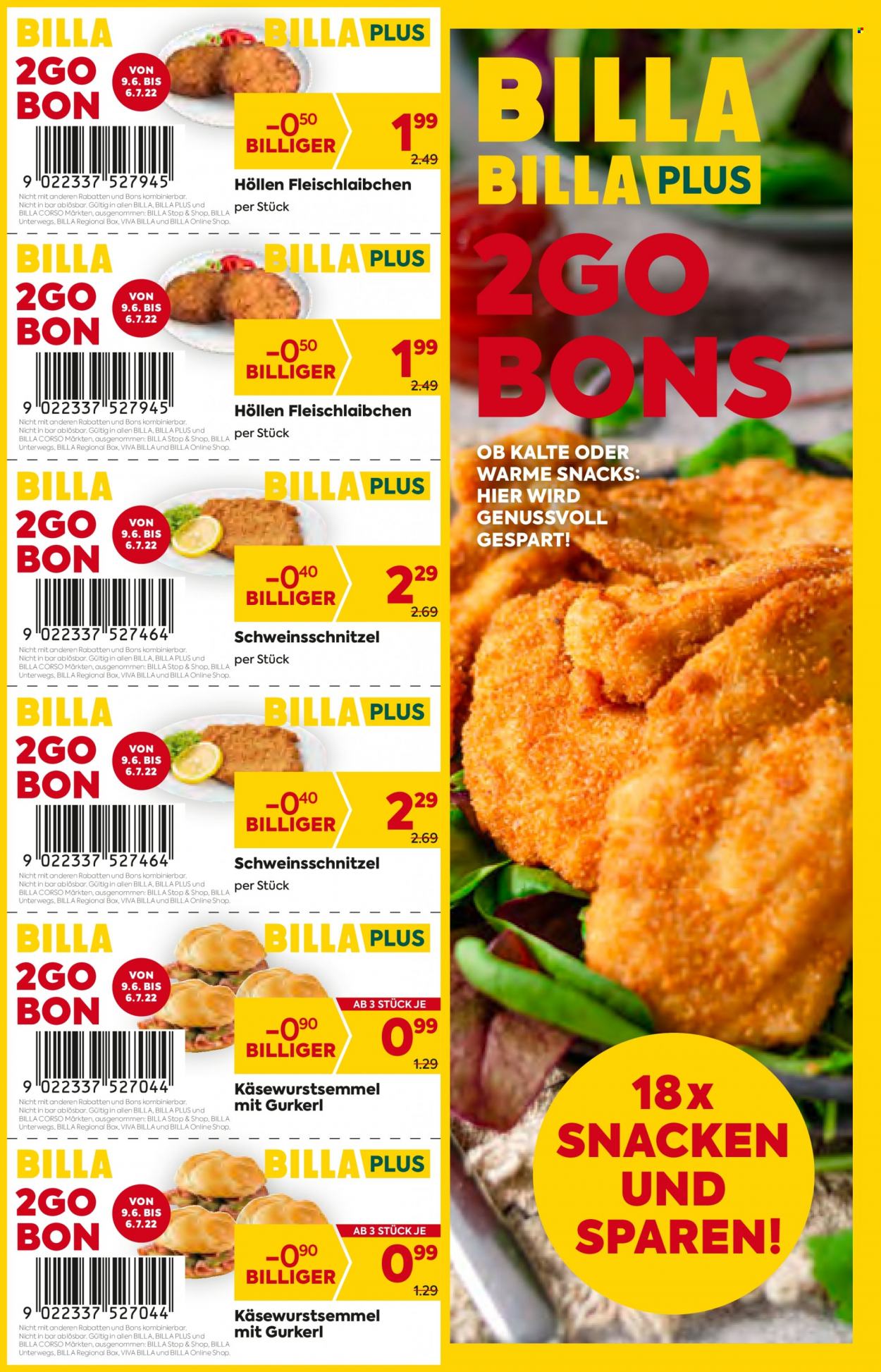 Angebote Billa - 9.6.2022 - 14.6.2022. Seite 13
