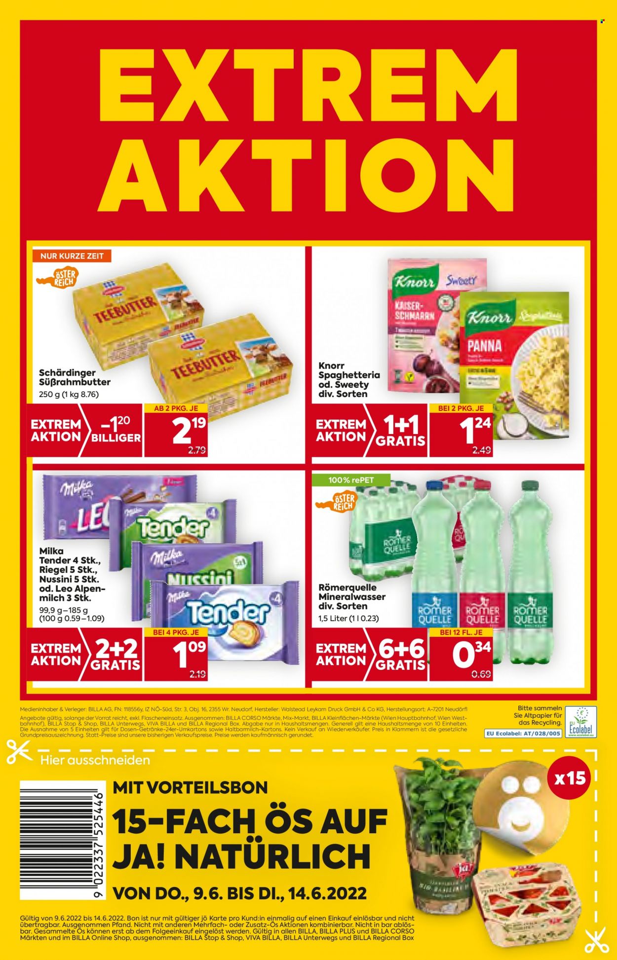 Angebote Billa - 9.6.2022 - 14.6.2022. Seite 28