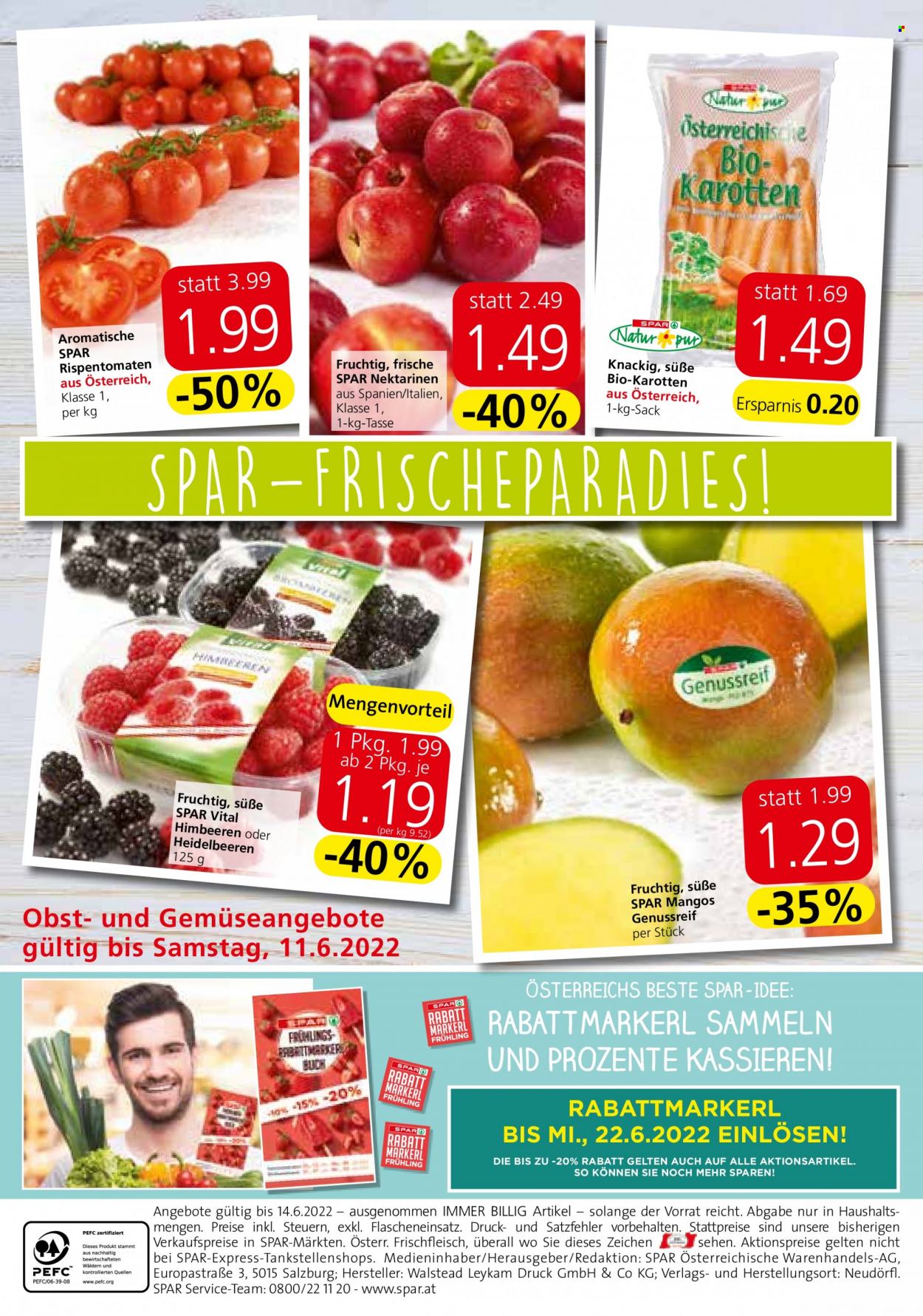Angebote EUROSPAR - 9.6.2022 - 14.6.2022. Seite 16