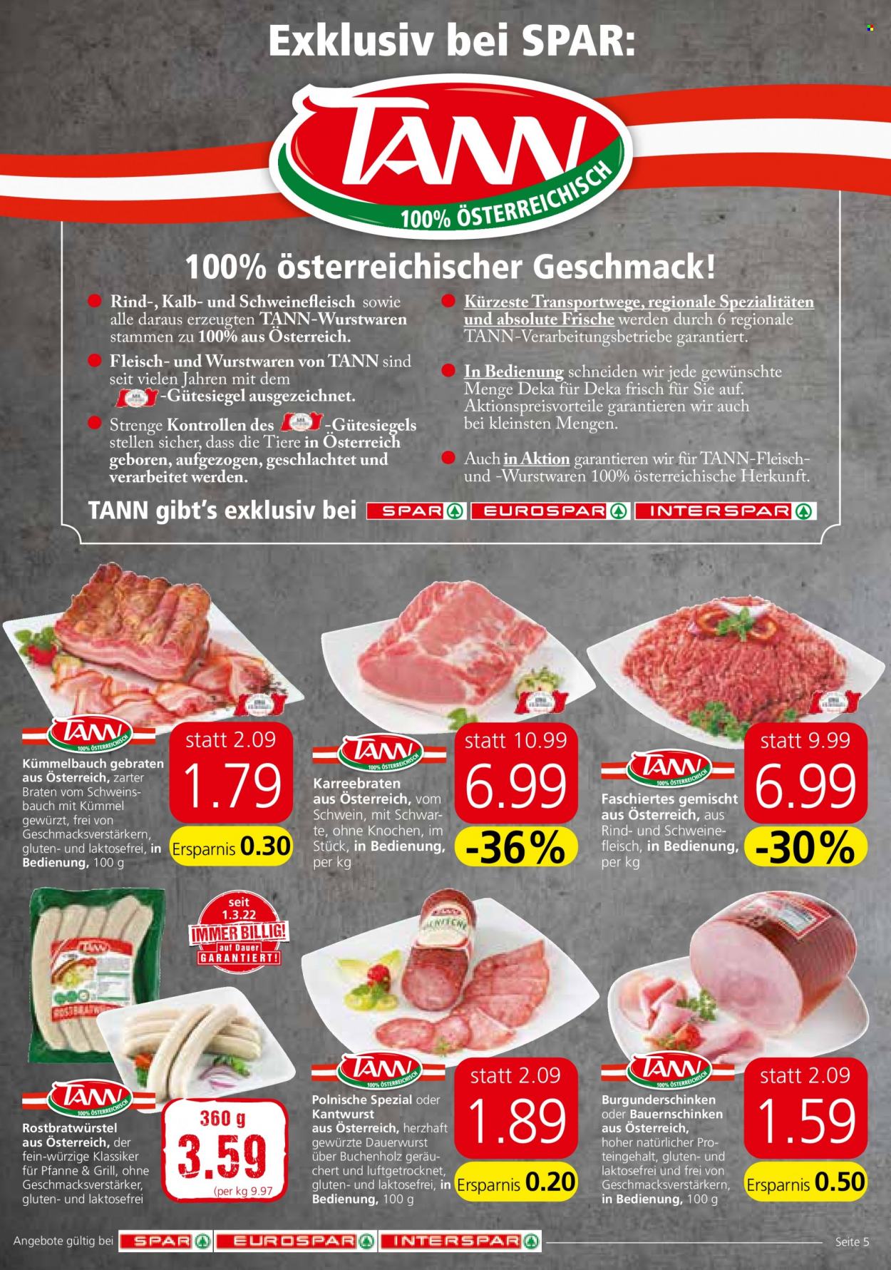 Angebote SPAR - 9.6.2022 - 14.6.2022. Seite 5