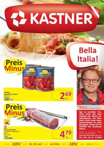 Angebote KASTNER - 20.6.2022 - 2.7.2022.