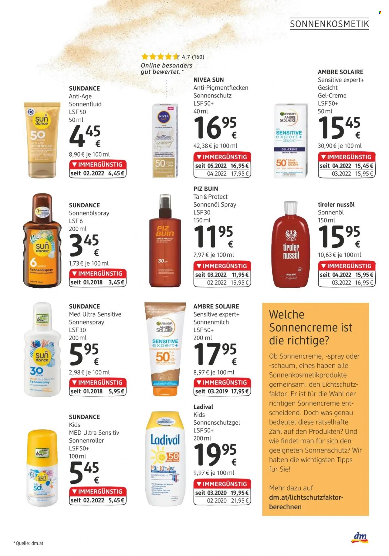 Angebote dm drogerie - 1.6.2022 - 30.6.2022. Seite 7