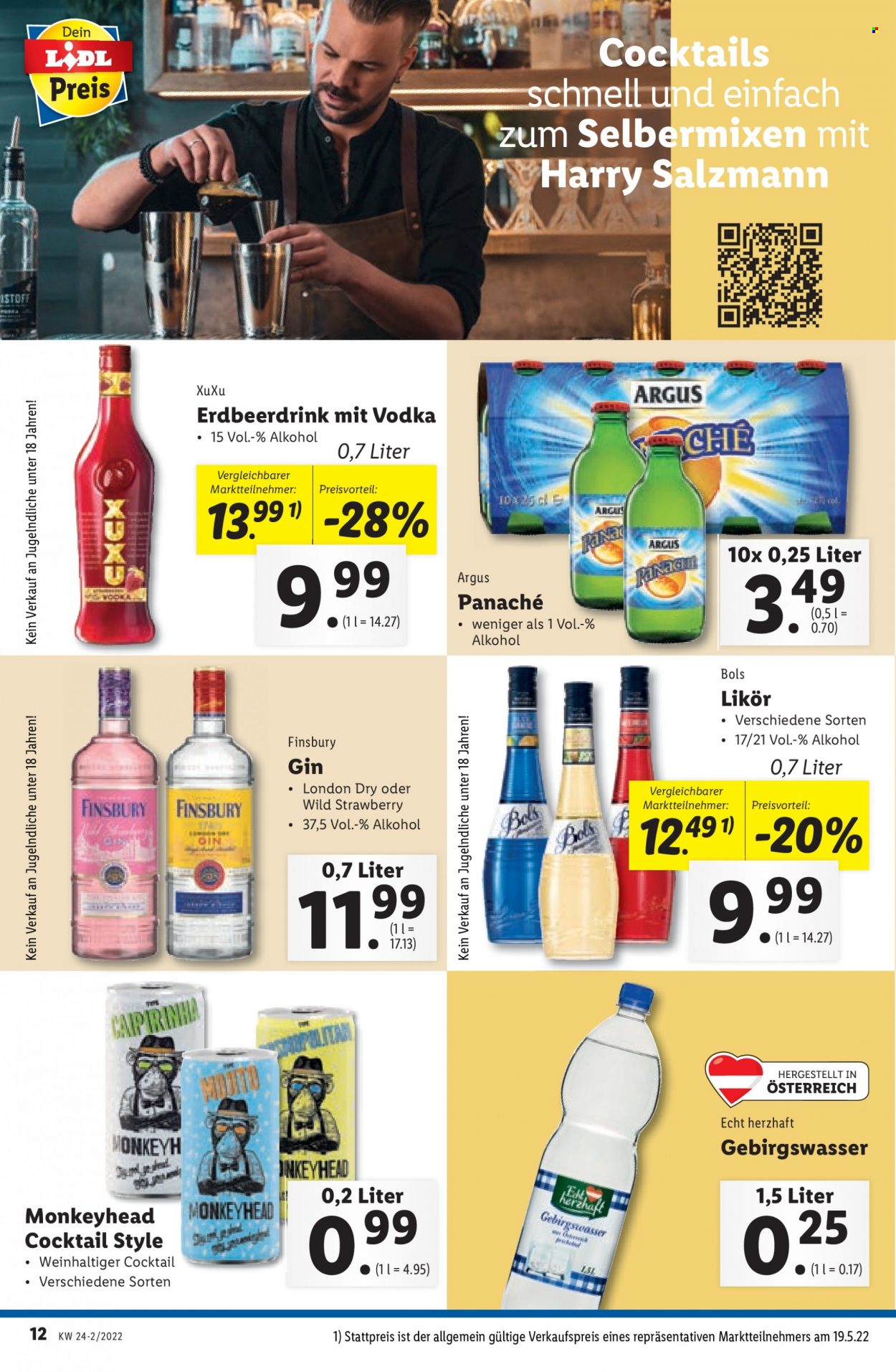 Angebote Lidl - 15.6.2022 - 22.6.2022. Seite 12