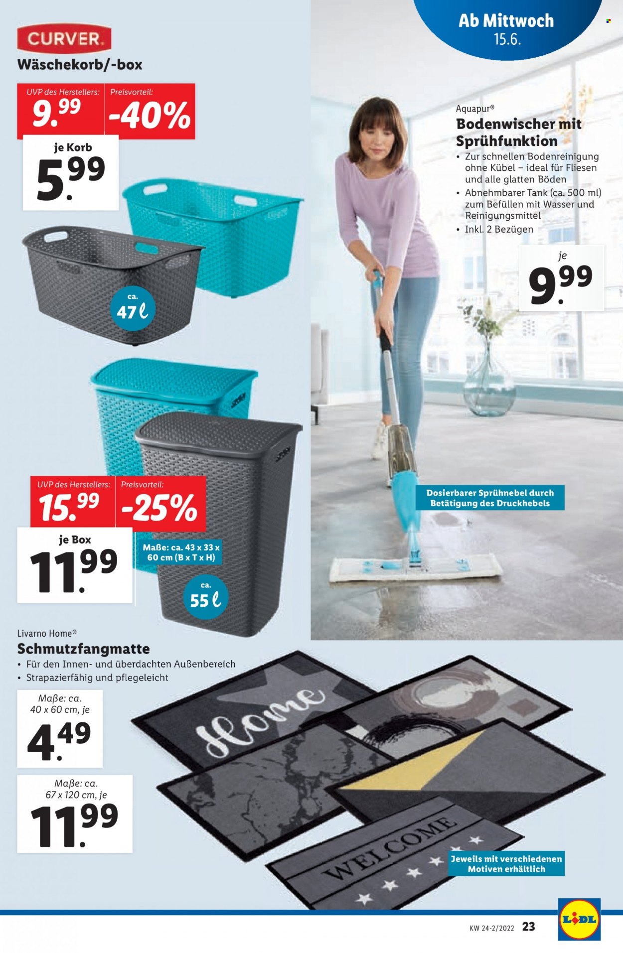 Angebote Lidl - 15.6.2022 - 22.6.2022. Seite 23