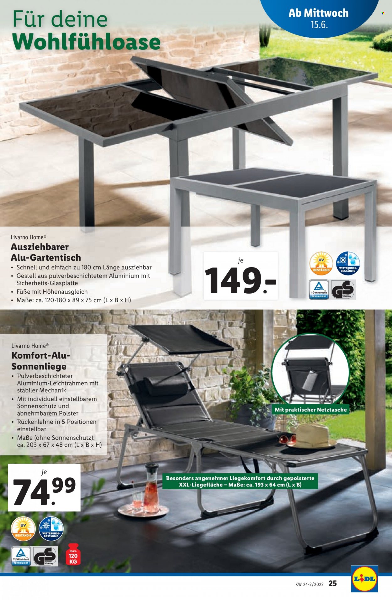 Angebote Lidl - 15.6.2022 - 22.6.2022. Seite 25
