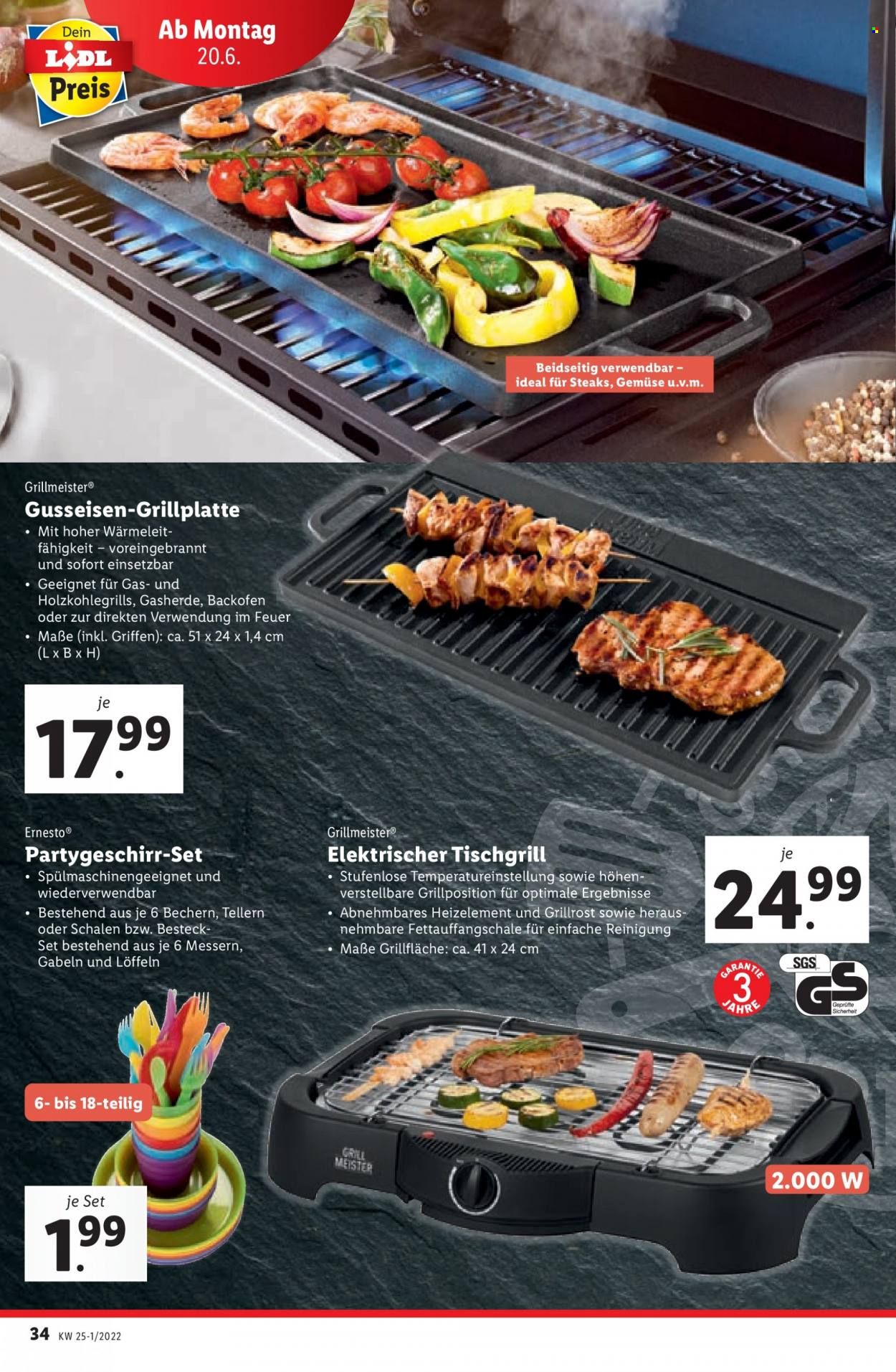 Angebote Lidl - 15.6.2022 - 22.6.2022. Seite 34