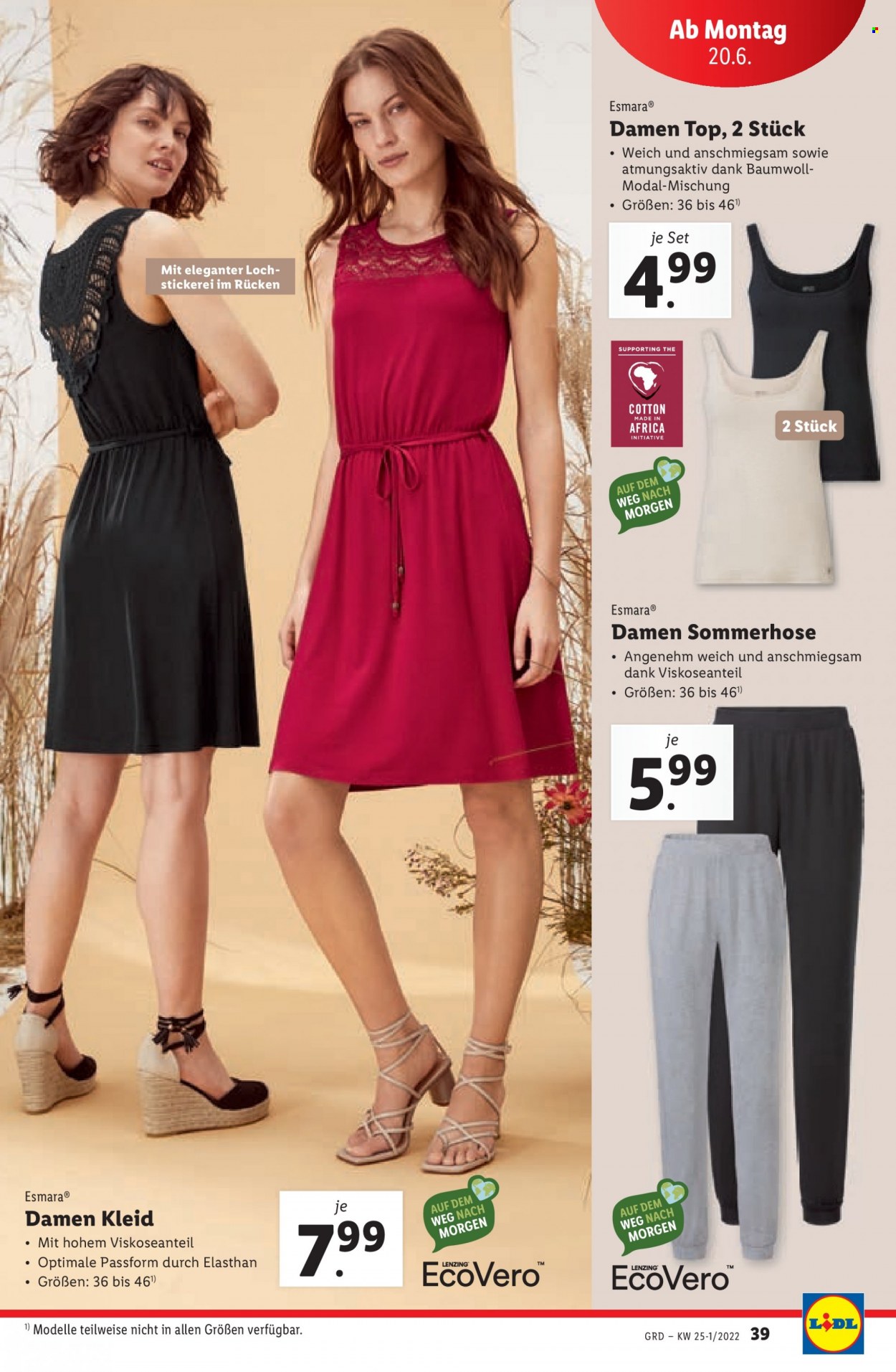 Angebote Lidl - 15.6.2022 - 22.6.2022. Seite 39