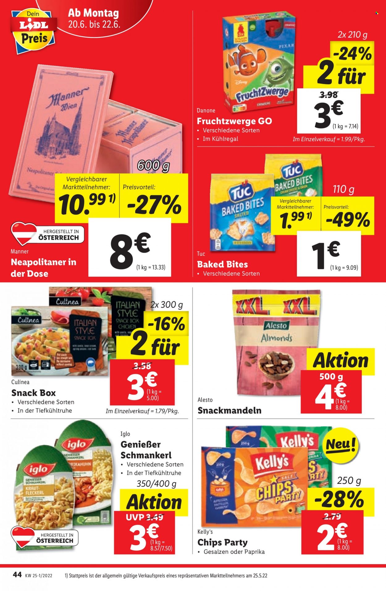 Angebote Lidl - 15.6.2022 - 22.6.2022. Seite 44