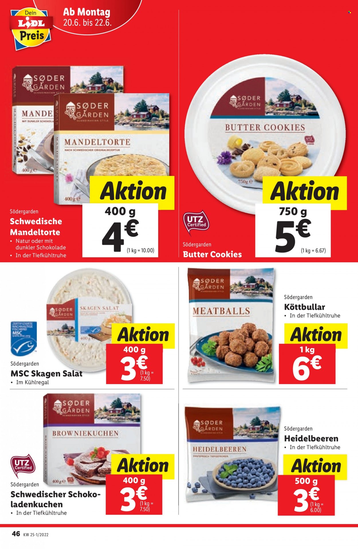 Angebote Lidl - 15.6.2022 - 22.6.2022. Seite 46