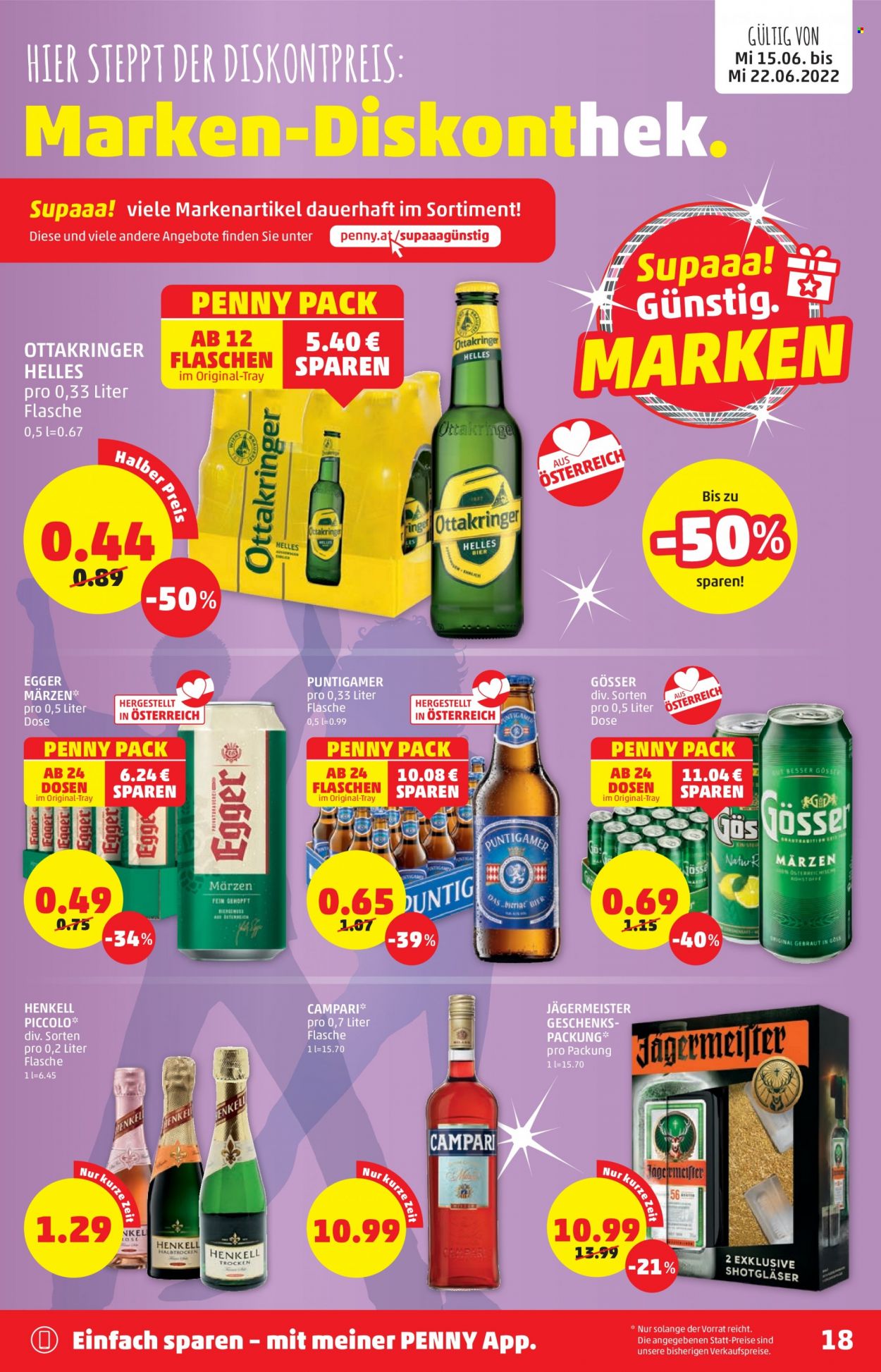 Angebote Penny - 15.6.2022 - 22.6.2022. Seite 18