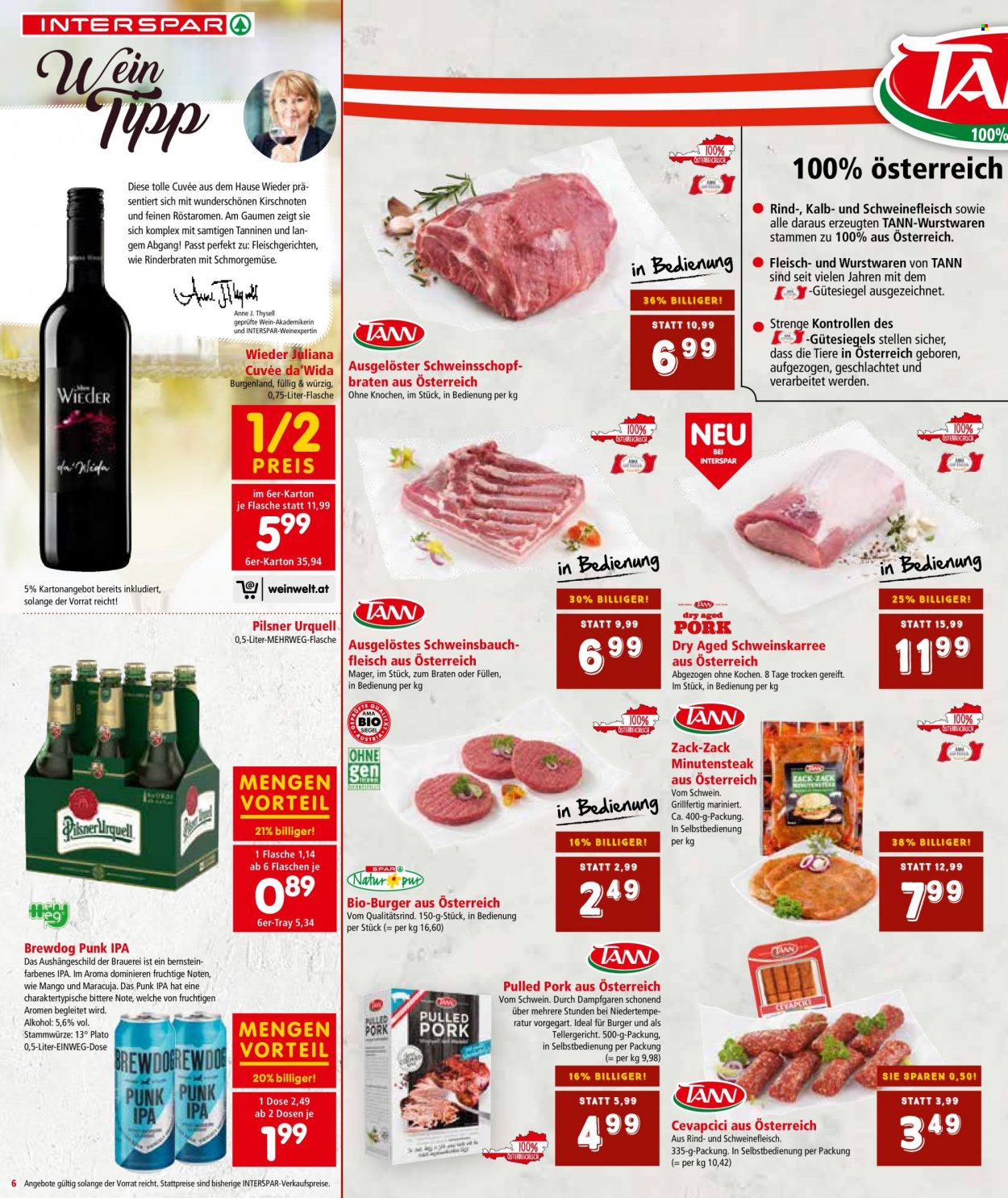 Angebote INTERSPAR - 15.6.2022 - 29.6.2022. Seite 6