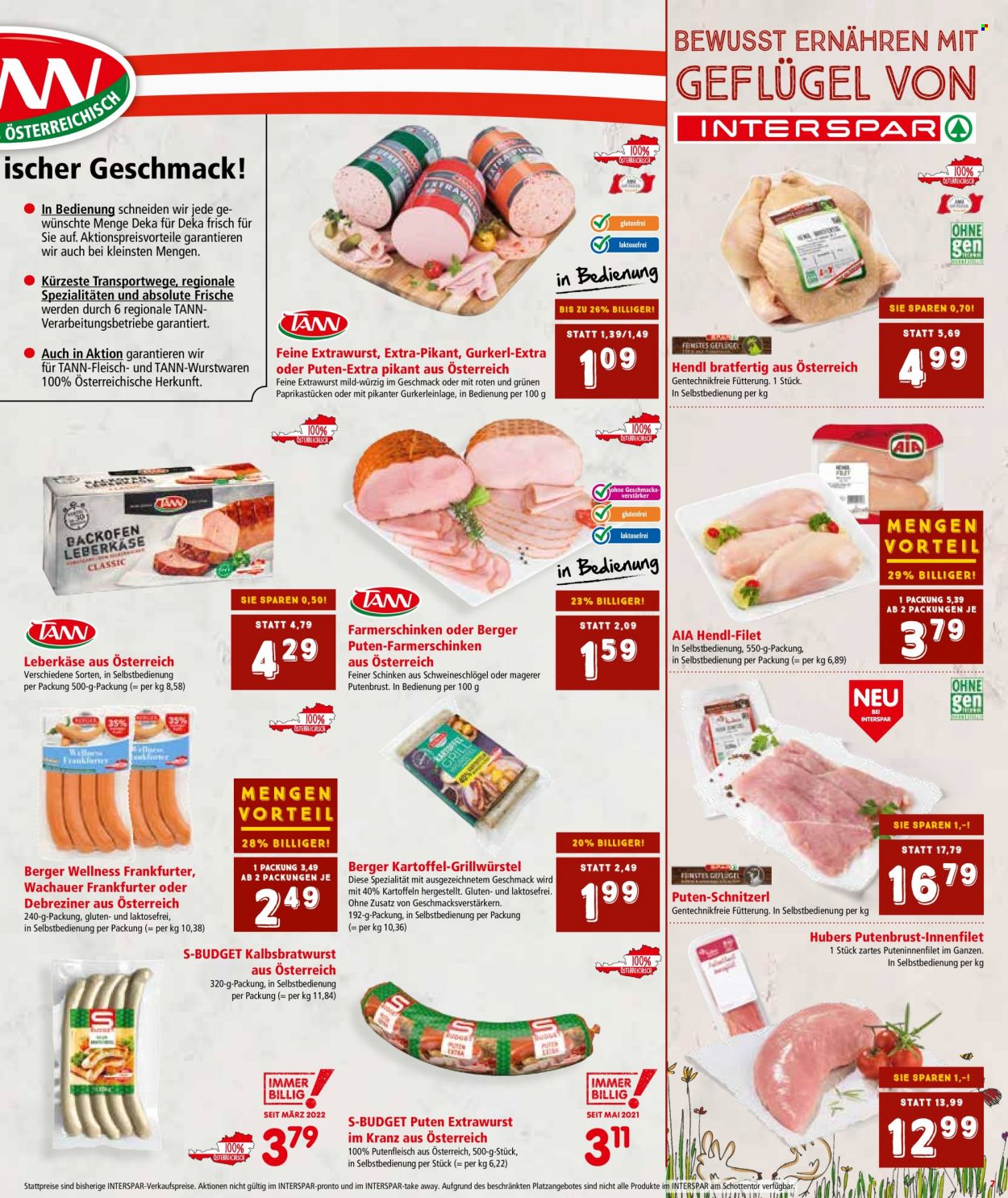 Angebote INTERSPAR - 15.6.2022 - 29.6.2022. Seite 7