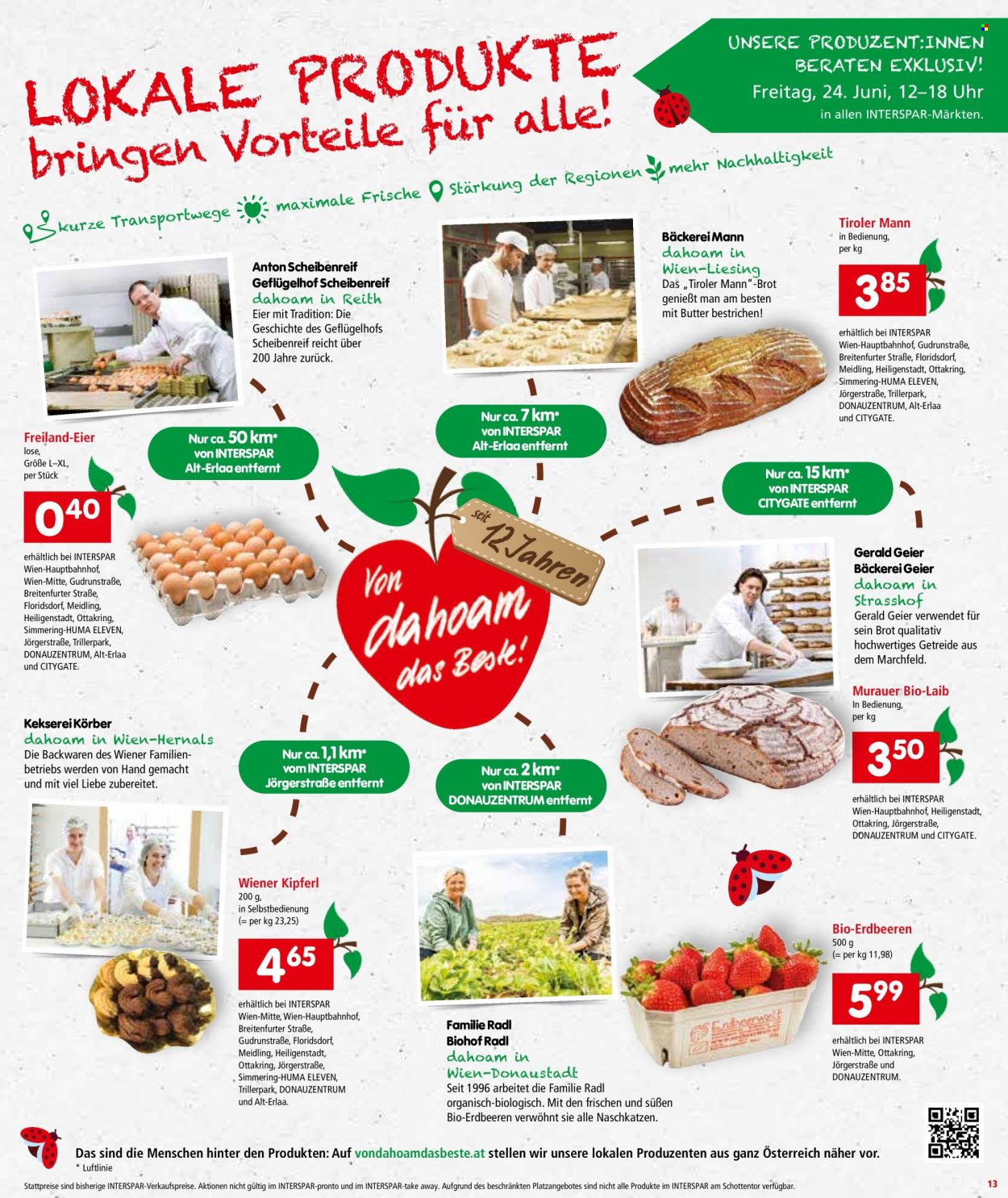 Angebote INTERSPAR - 15.6.2022 - 29.6.2022. Seite 13