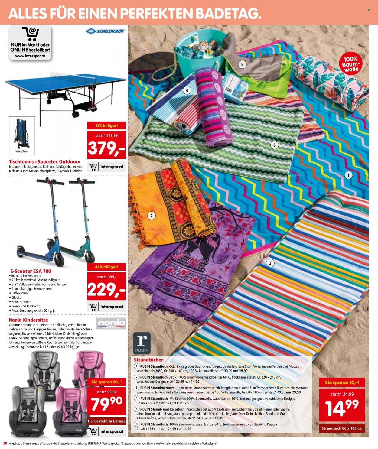 Angebote INTERSPAR - 15.6.2022 - 29.6.2022. Seite 20