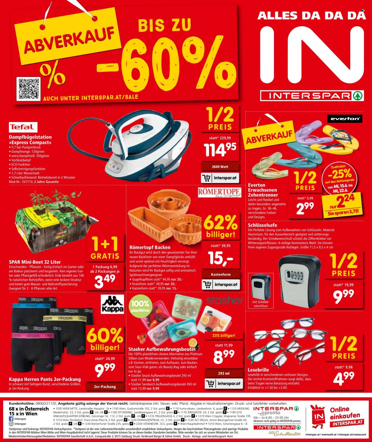 Angebote INTERSPAR - 15.6.2022 - 29.6.2022. Seite 24