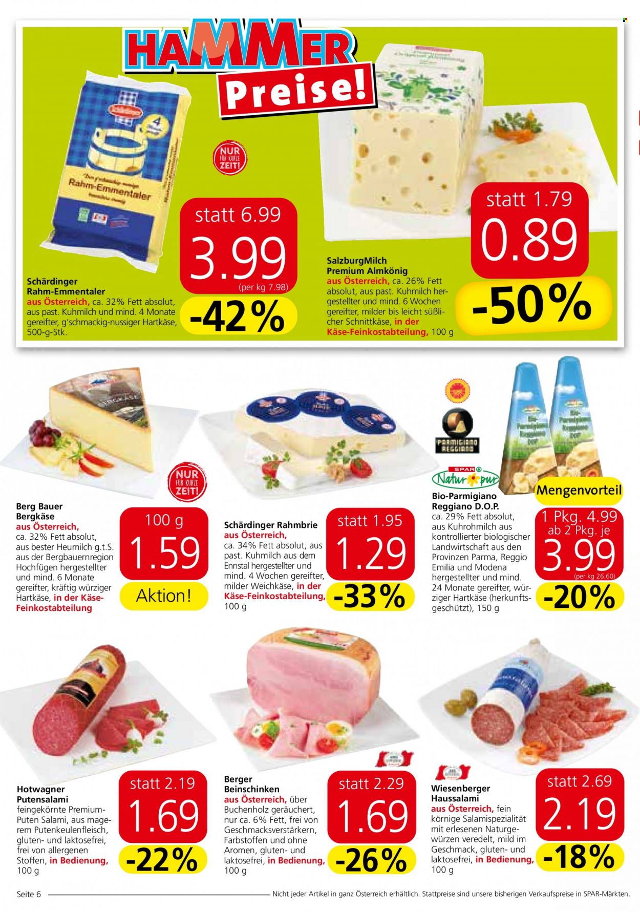 Angebote SPAR - 15.6.2022 - 29.6.2022. Seite 6